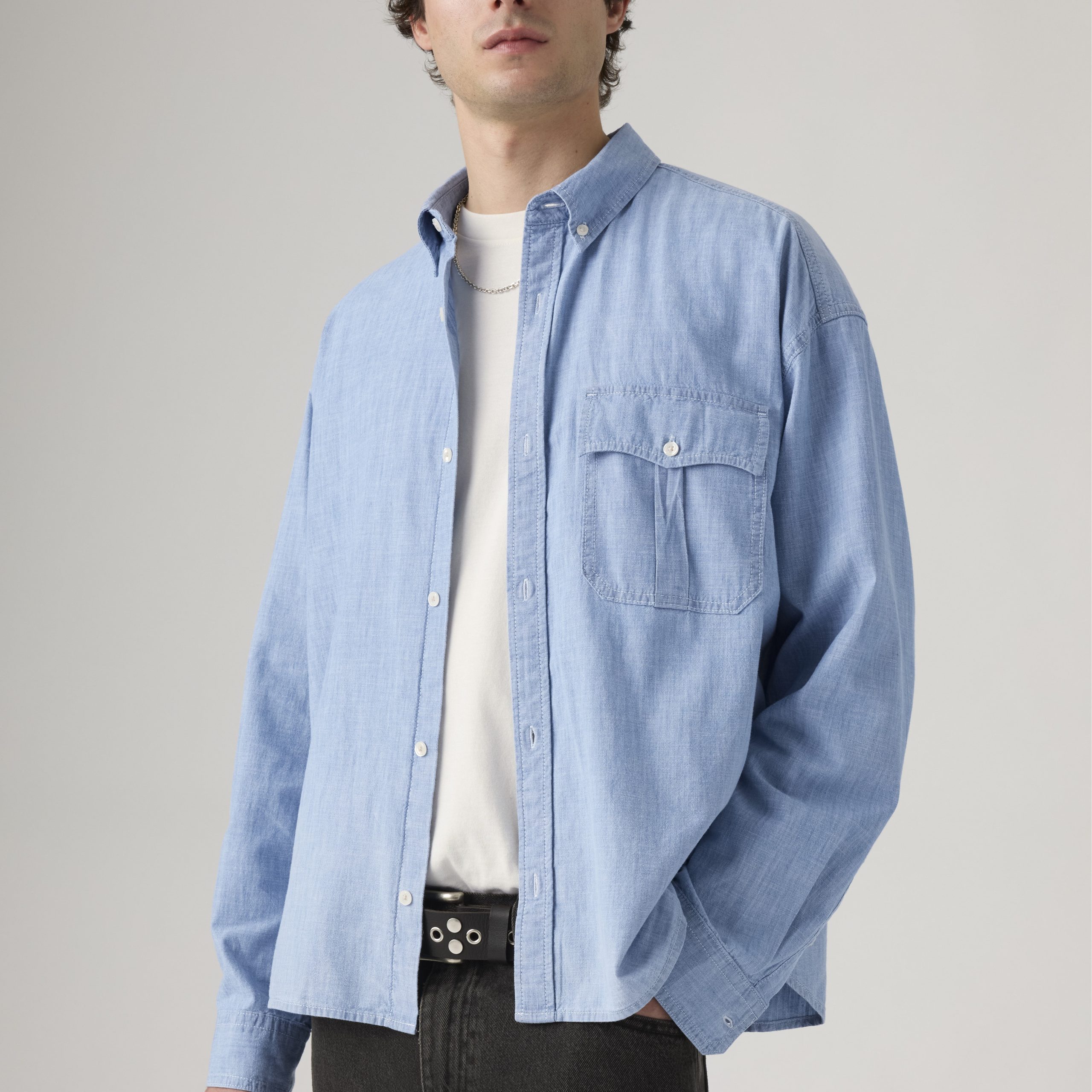 Levi's® Men's Zandt Cropped Shirt - 图片 2