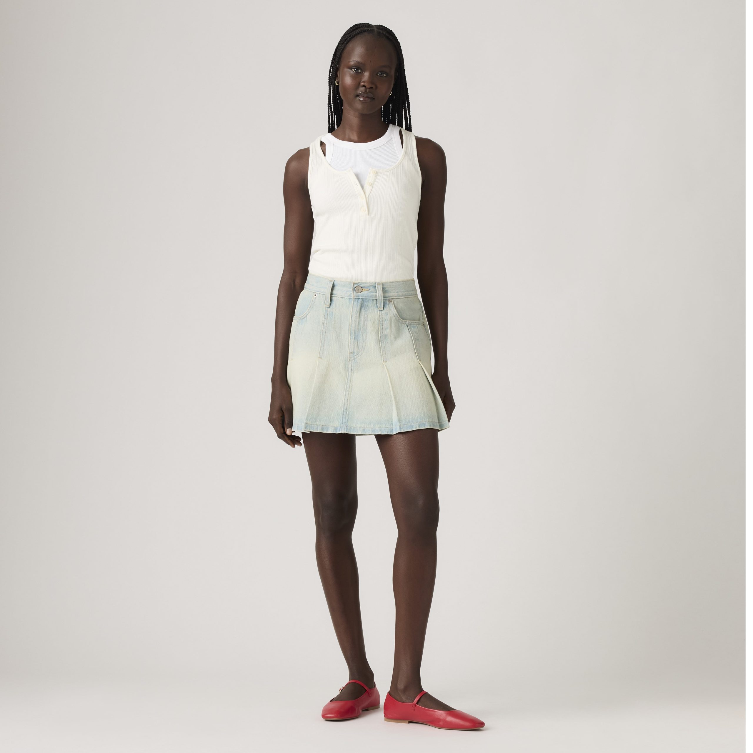 Levi's? Women's Pleated Mini Skirt