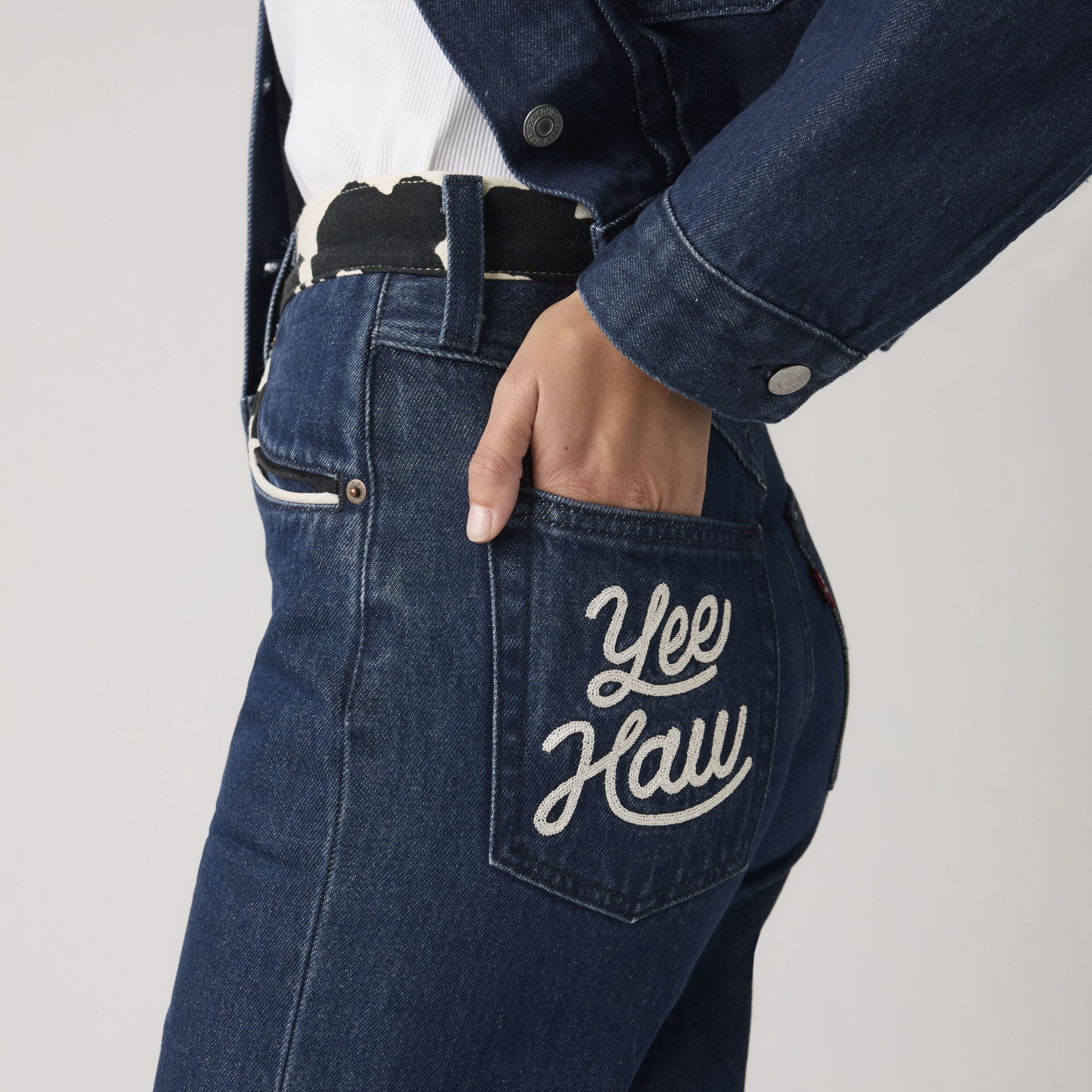 Levi's® x Toy Story Women's Ribcage Bell Jeans - 图片 6
