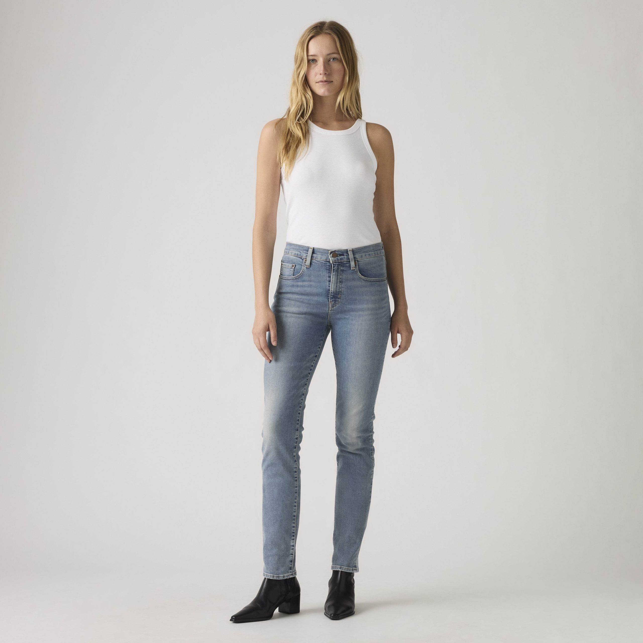 Levi's® Women's 724 High-Rise Straight Jeans - 图片 2
