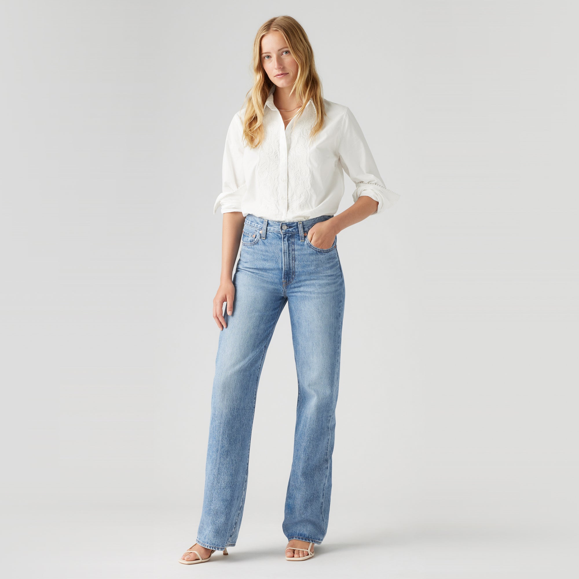 Levi's® RIBCAGE WIDE LEG H223 NOT THE SAME - 图片 2