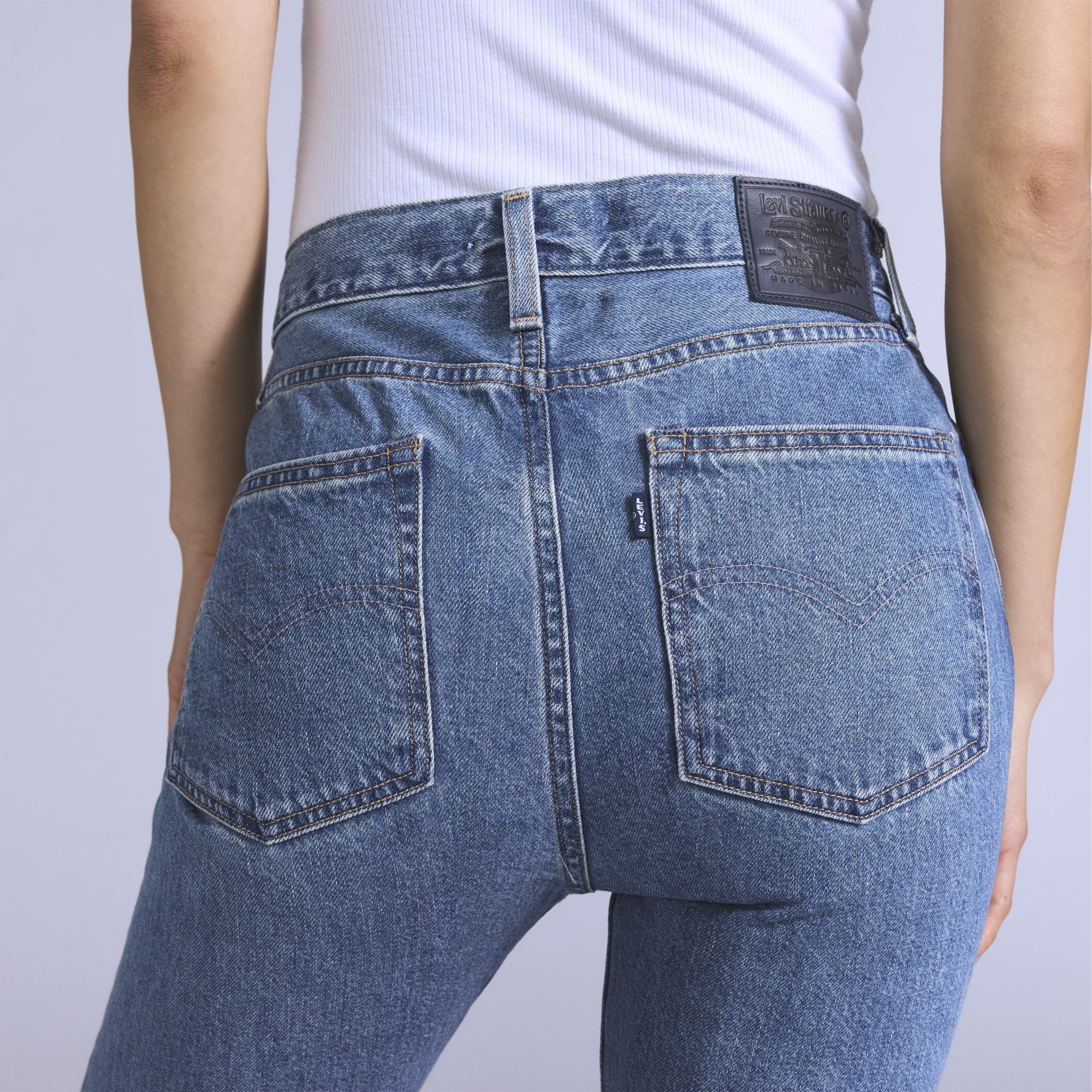 Levi's® Blue Tab™ Womens Plank Straight Jeans - 图片 5