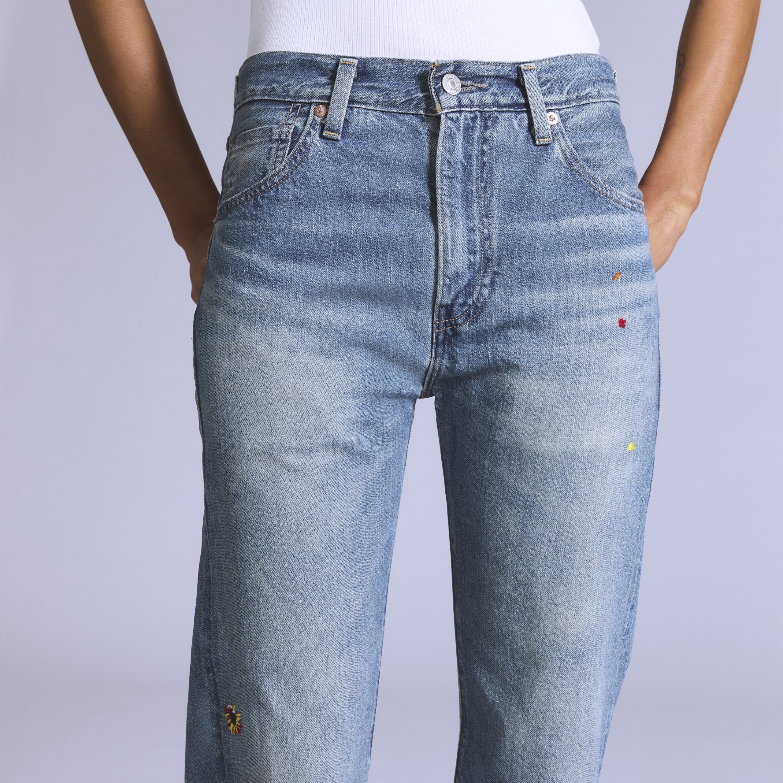 Levi's® Blue Tab™ Womens Plank Straight Jeans - 图片 3