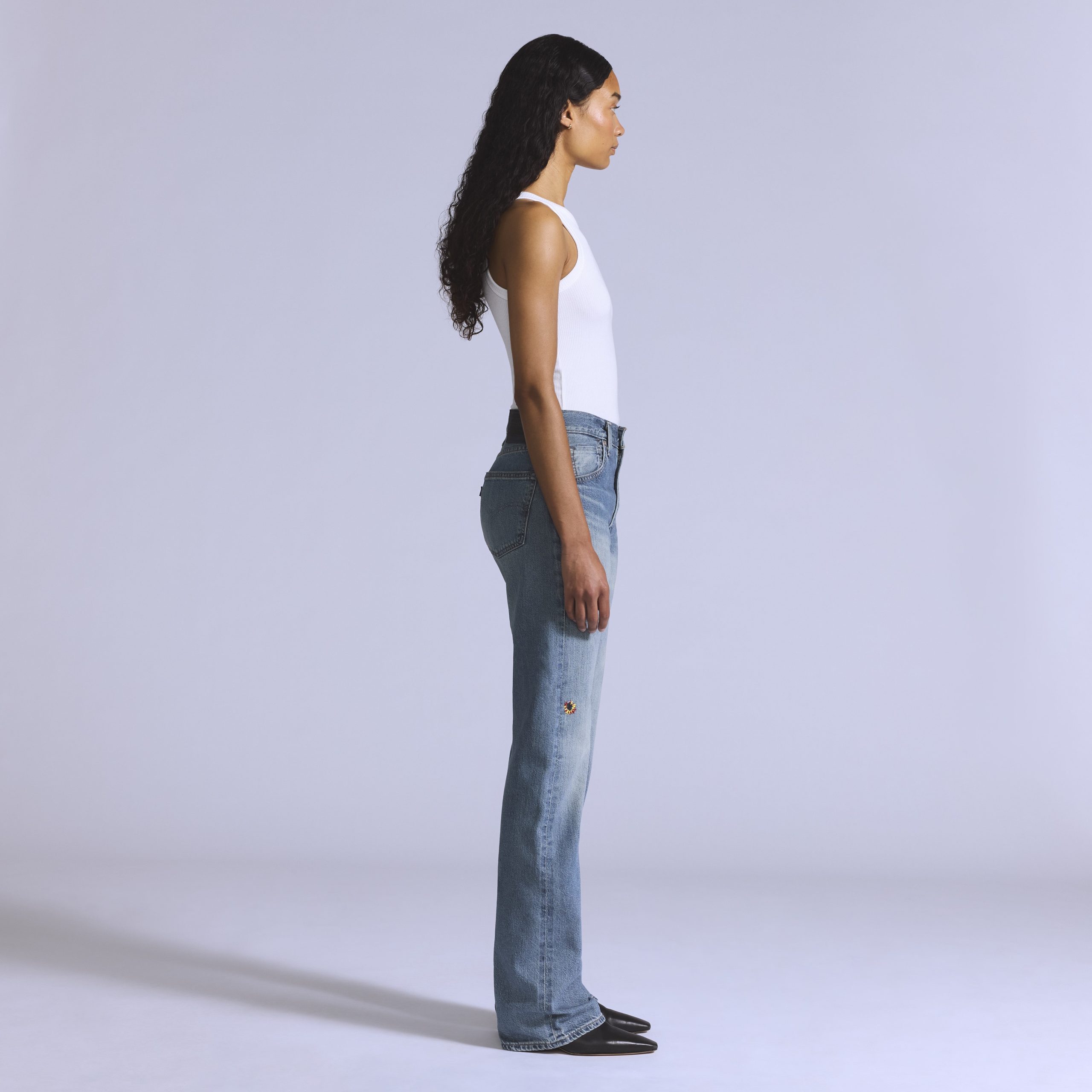 Levi's® Blue Tab™ Womens Plank Straight Jeans - 图片 4