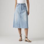 Levi's? Women's High-Rise A-Line Deconstructed Skirt