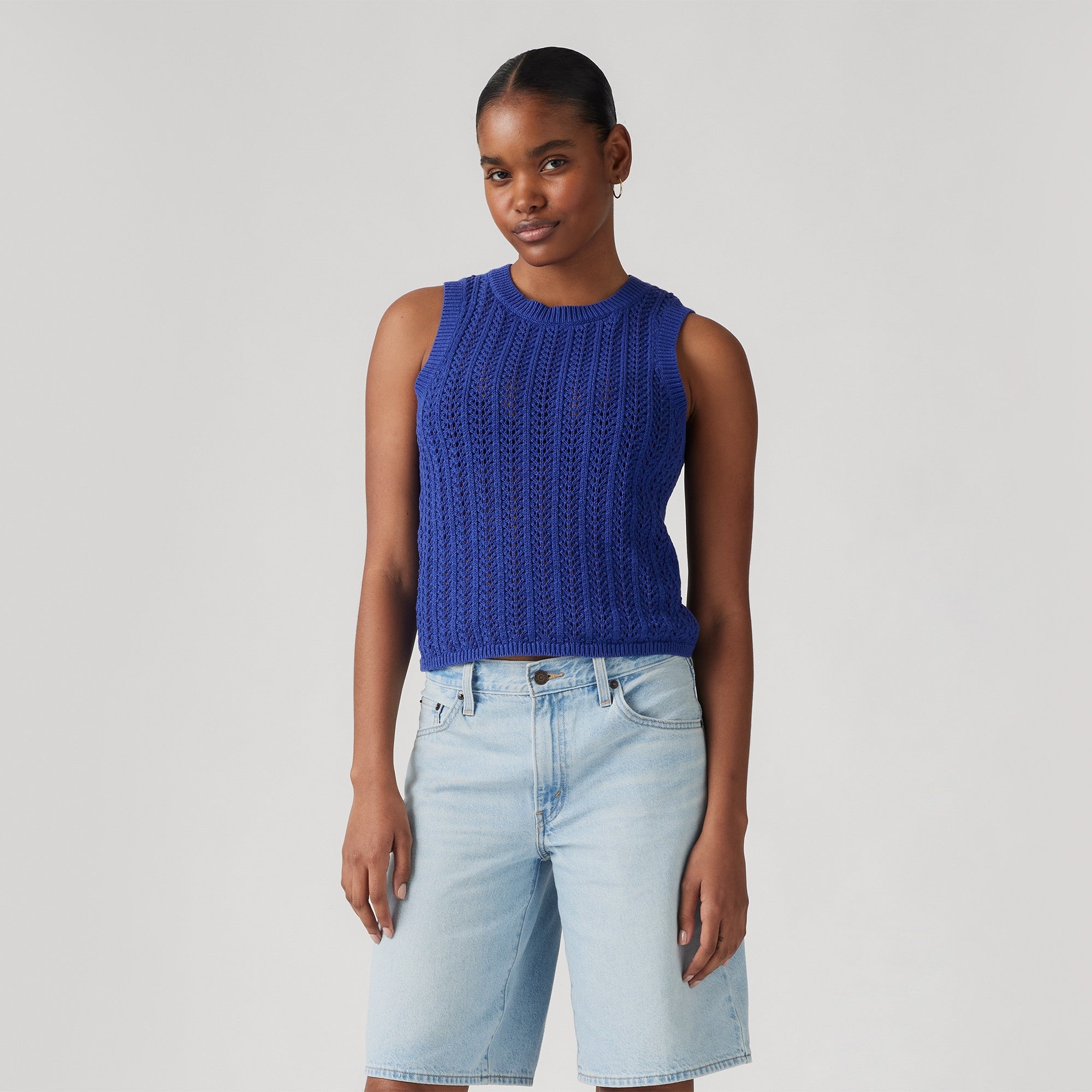 Levi's® Women's Sunrise Crochet Tank - 图片 2