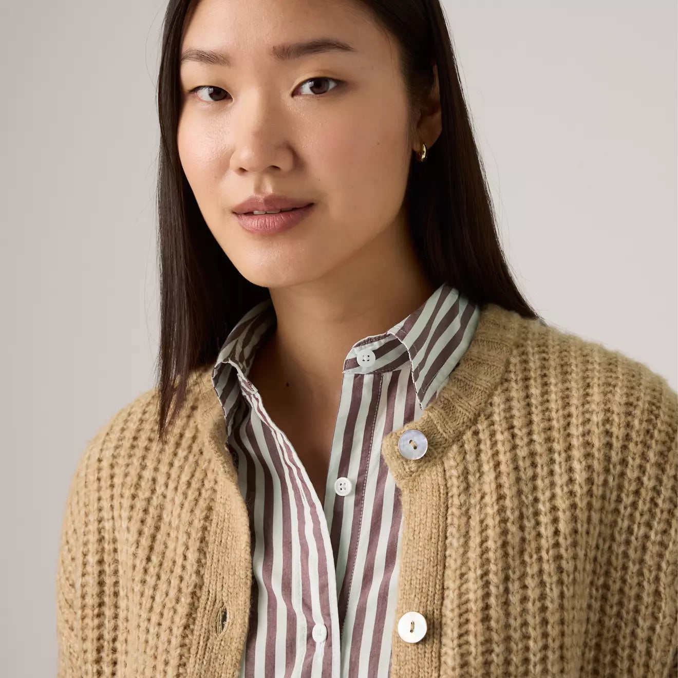 Levi's? Women's Luna Shell Button Cardigan - 图片 4