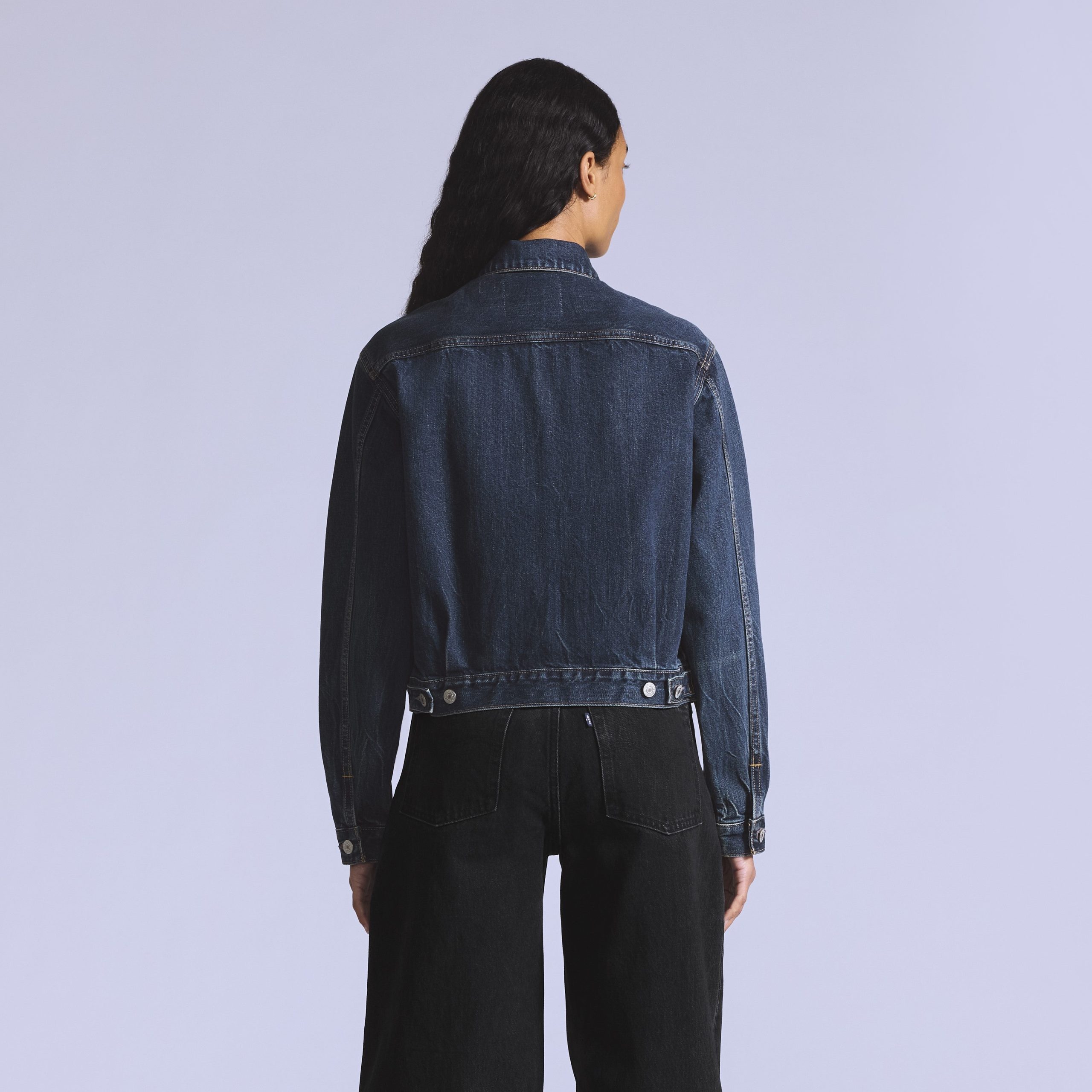 Levi's? Blue Tab? Women's Type II Trucker Jacket - 图片 3
