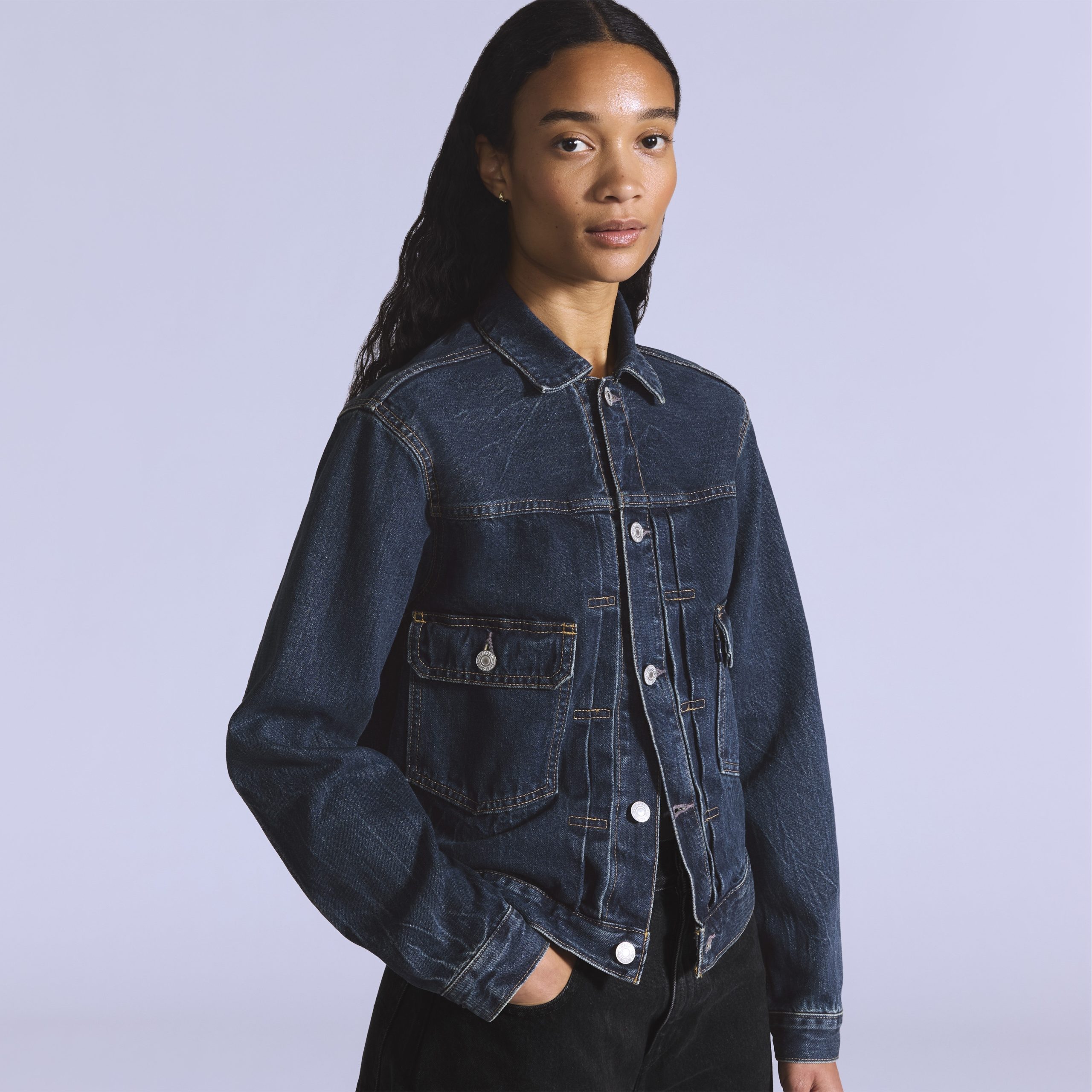 Levi's? Blue Tab? Women's Type II Trucker Jacket - 图片 2
