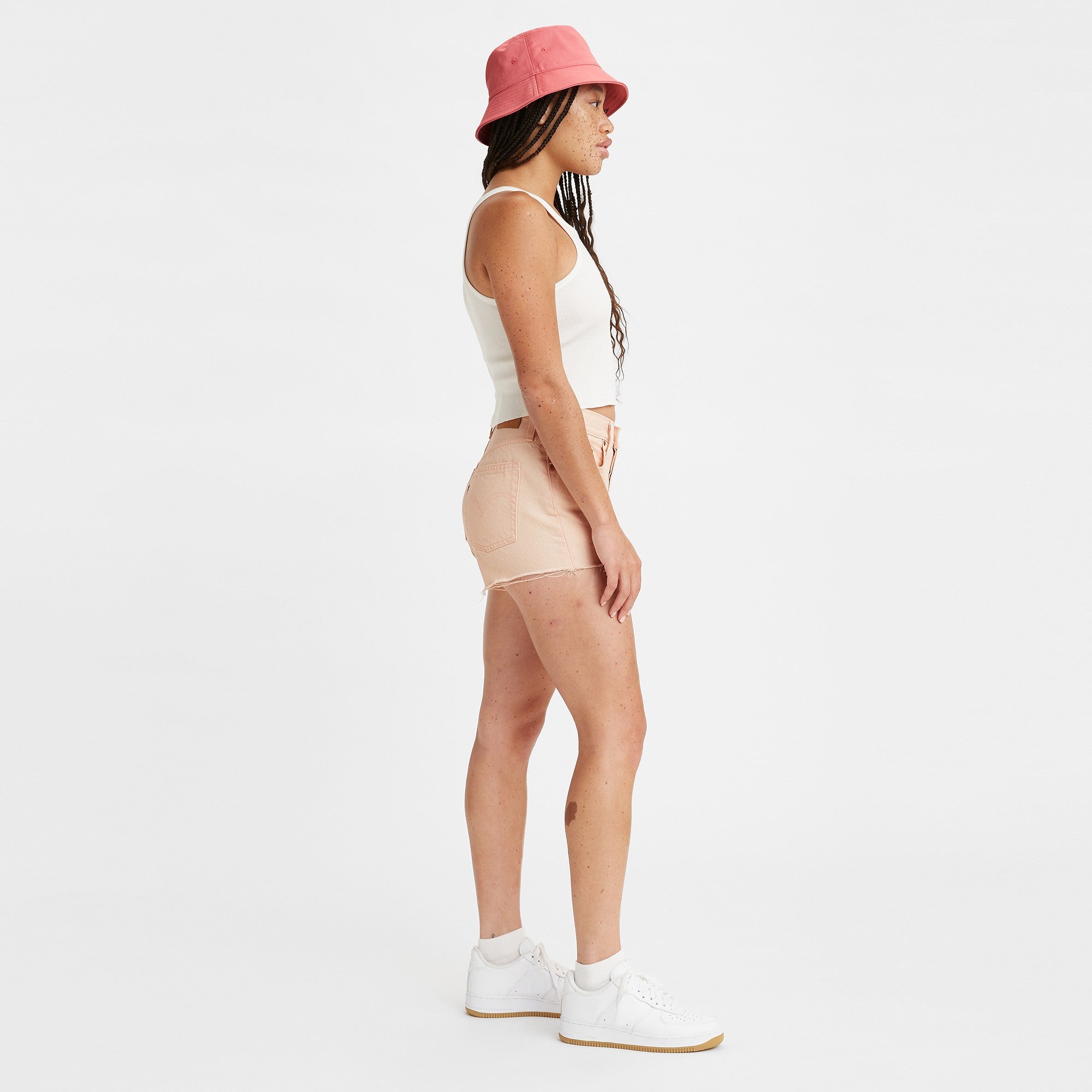 Levi's® Fresh® Women's 501® Original High-Rise Jean Shorts - 图片 3