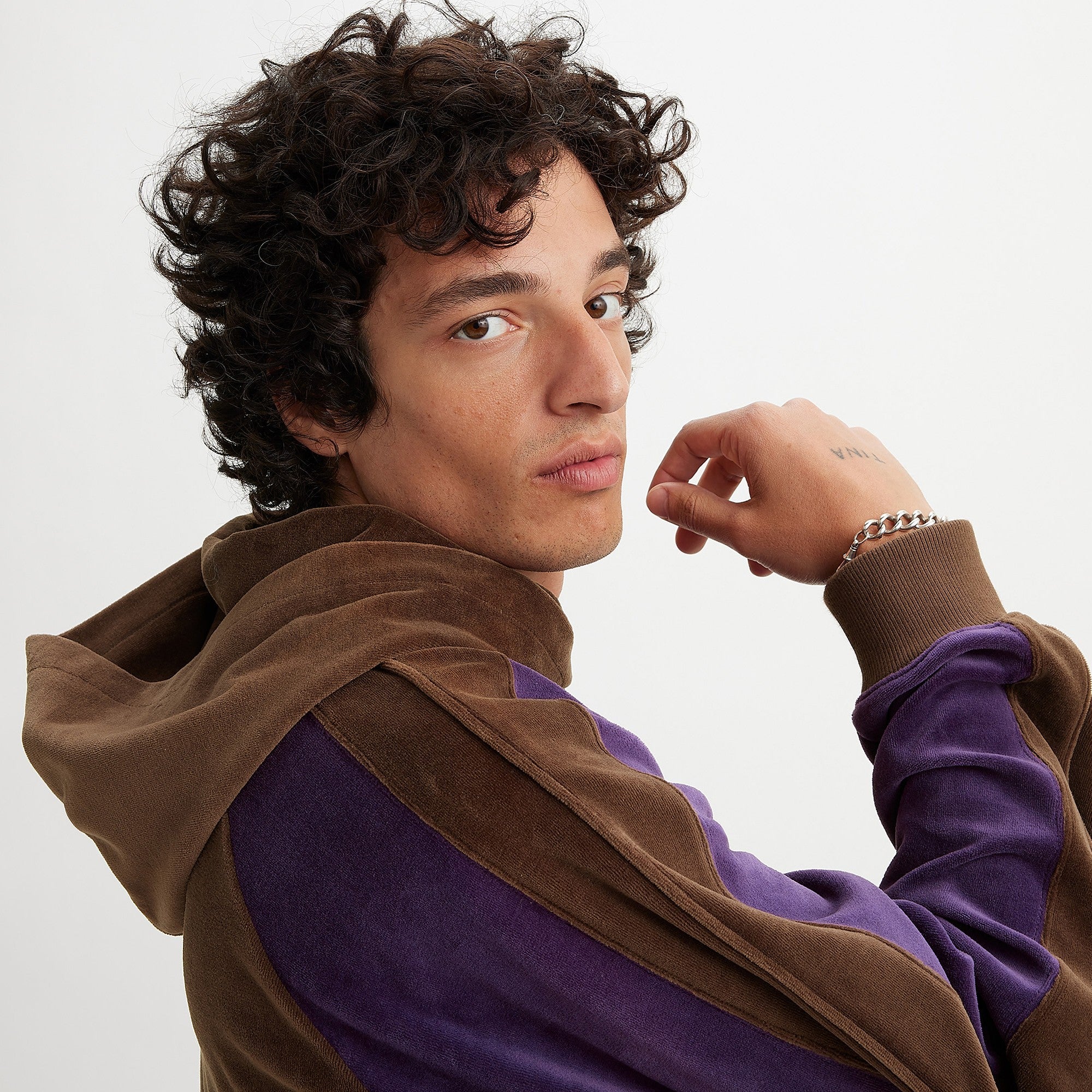 Levi's? Gold Tab? Men's Velour Track Hoodie - 图片 4