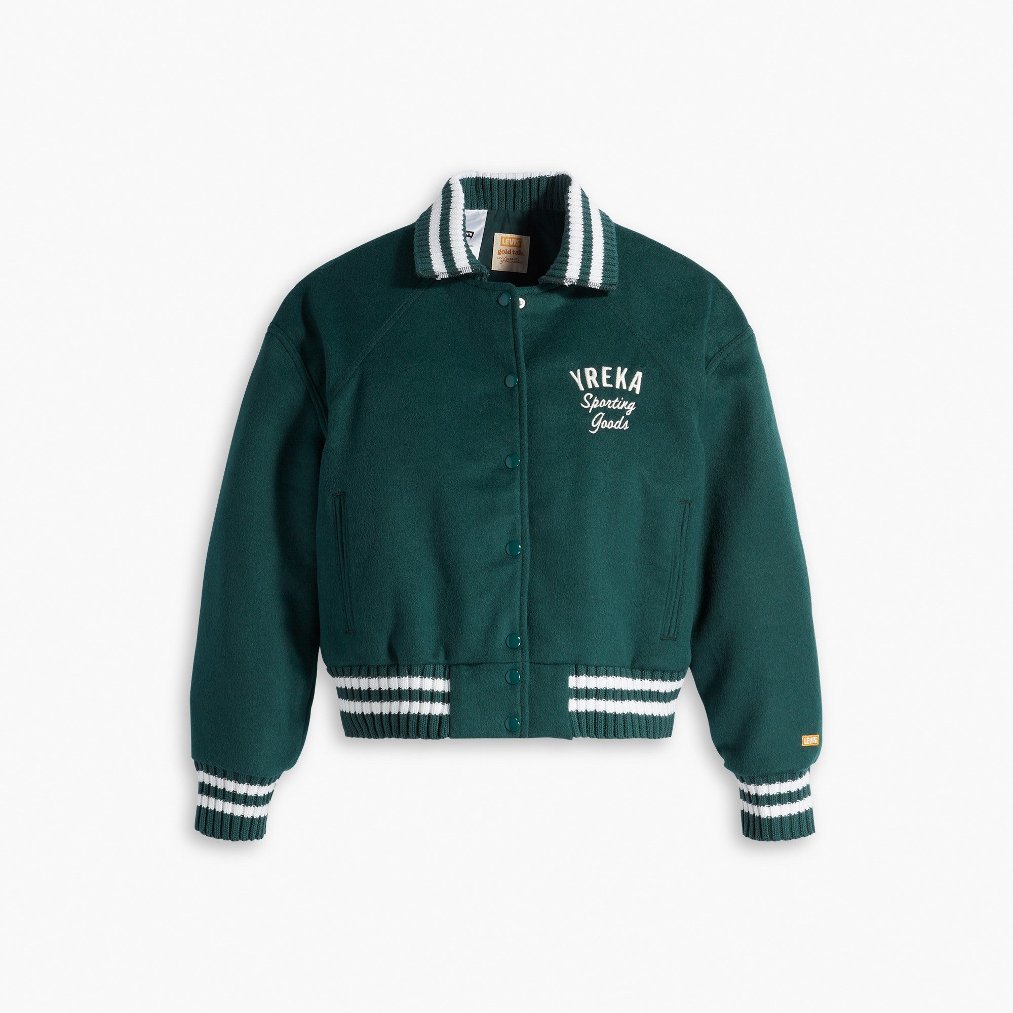 Levi's? Gold Tab? Women's Shrunken Varsity Jacket - 图片 5