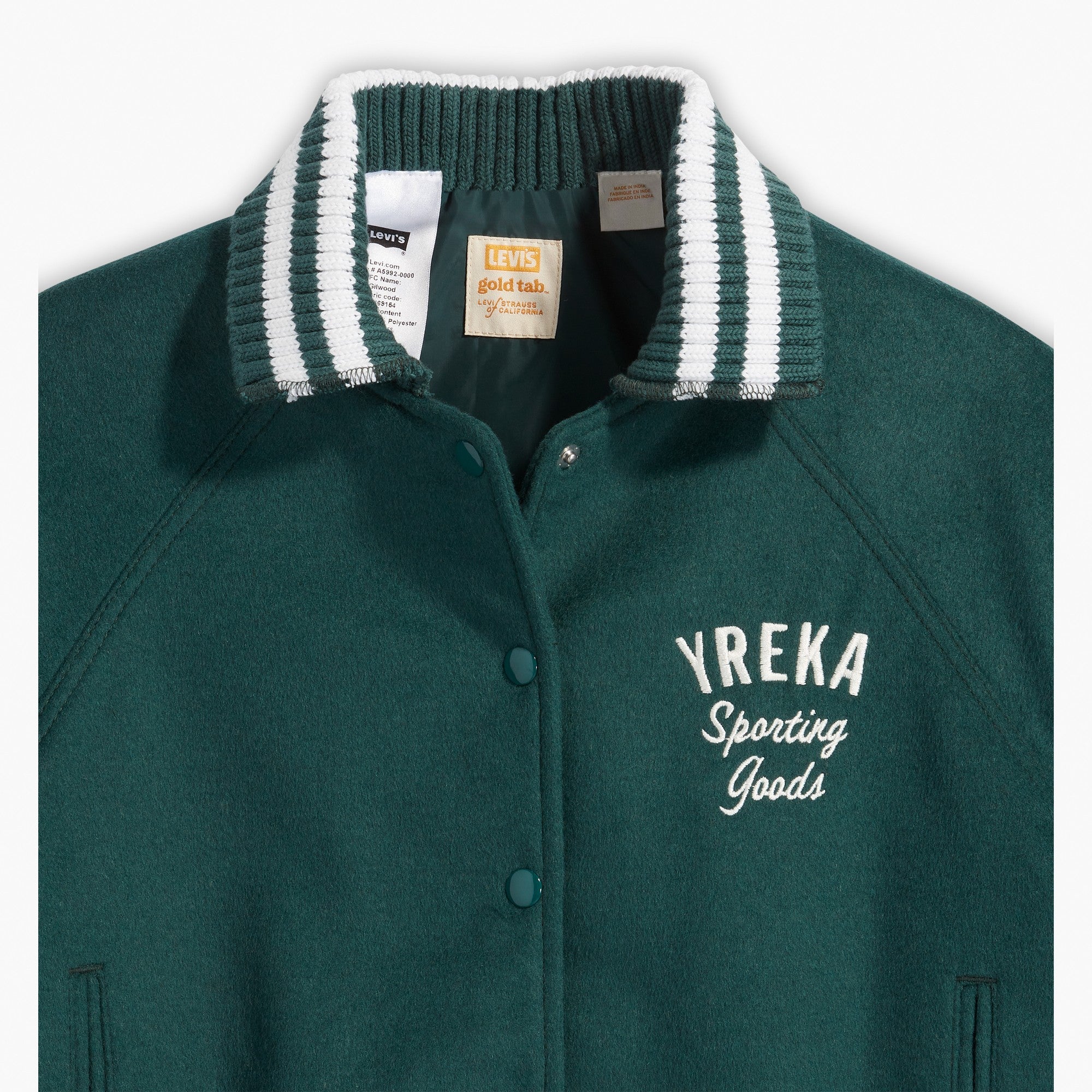 Levi's? Gold Tab? Women's Shrunken Varsity Jacket - 图片 7