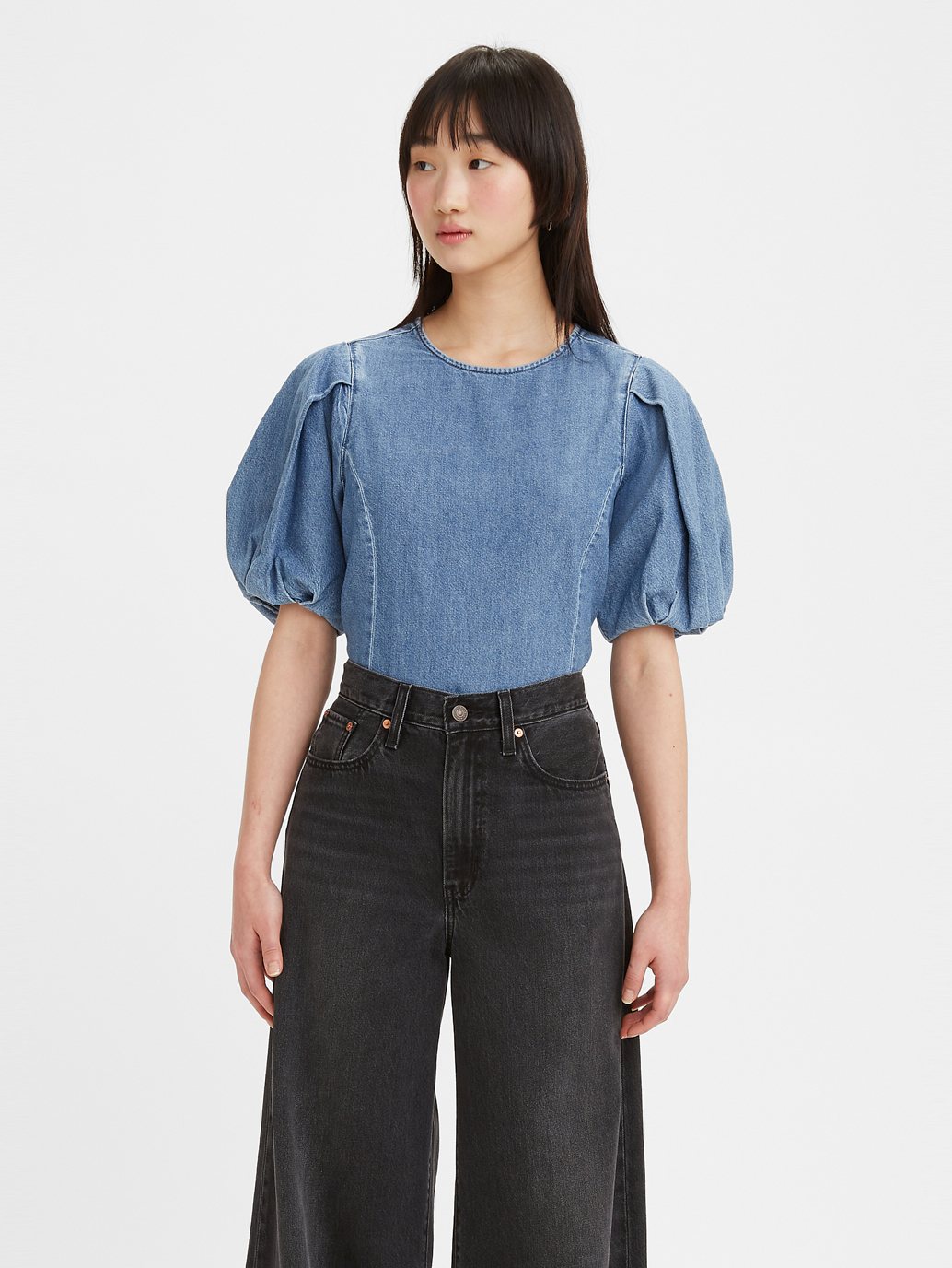 Levi's® Women's Zaida Sculptural Blouse - 图片 3