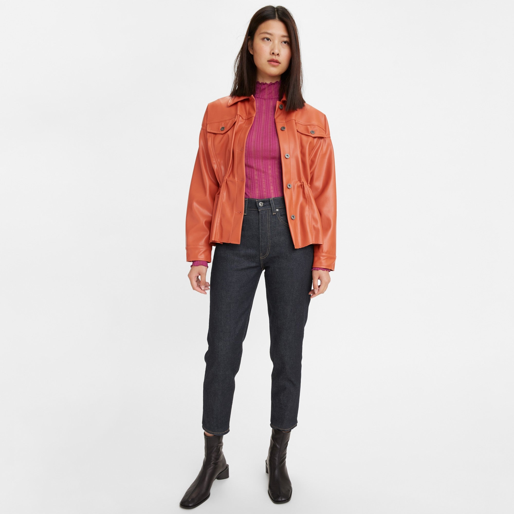 Levi's® Made & Crafted® Women's High Rise Boyfriend Jeans - 图片 5