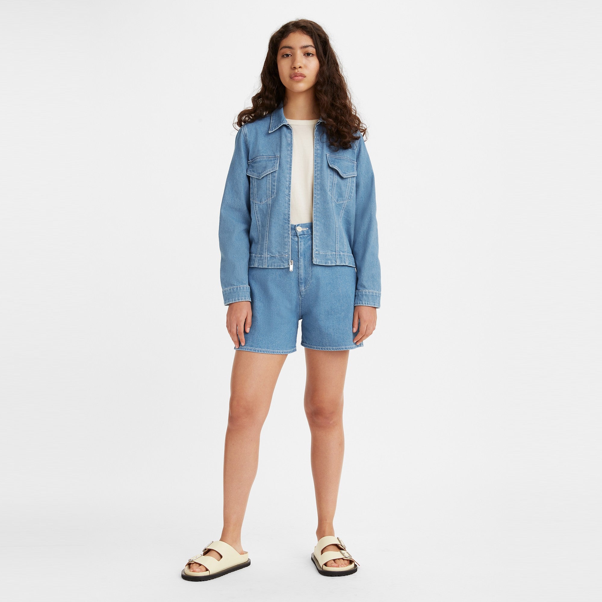 Levi's® Made & Crafted® Women's Trouser Shorts - 图片 2
