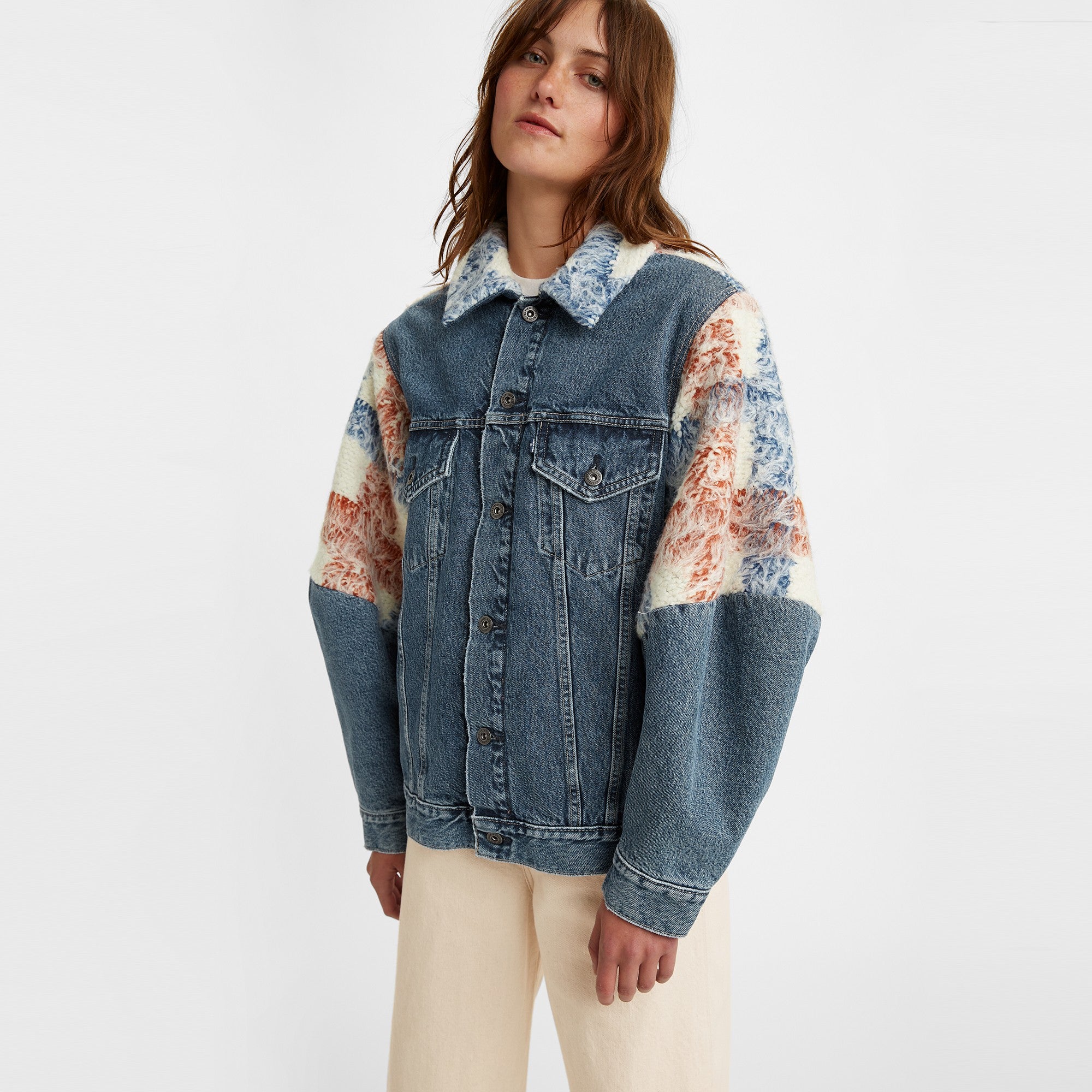 Levi's? Made & Crafted? Women's Wedge Sleeve Trucker Jacket - 图片 3