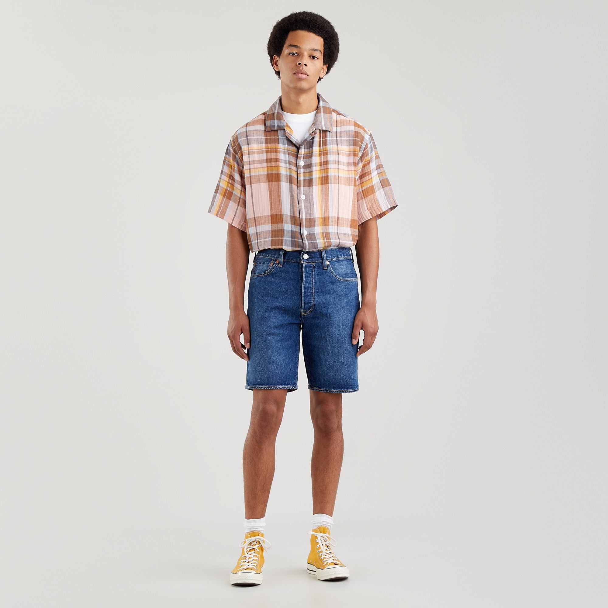 Levi's® Men's 501® Original Hemmed Jean Shorts - 图片 5