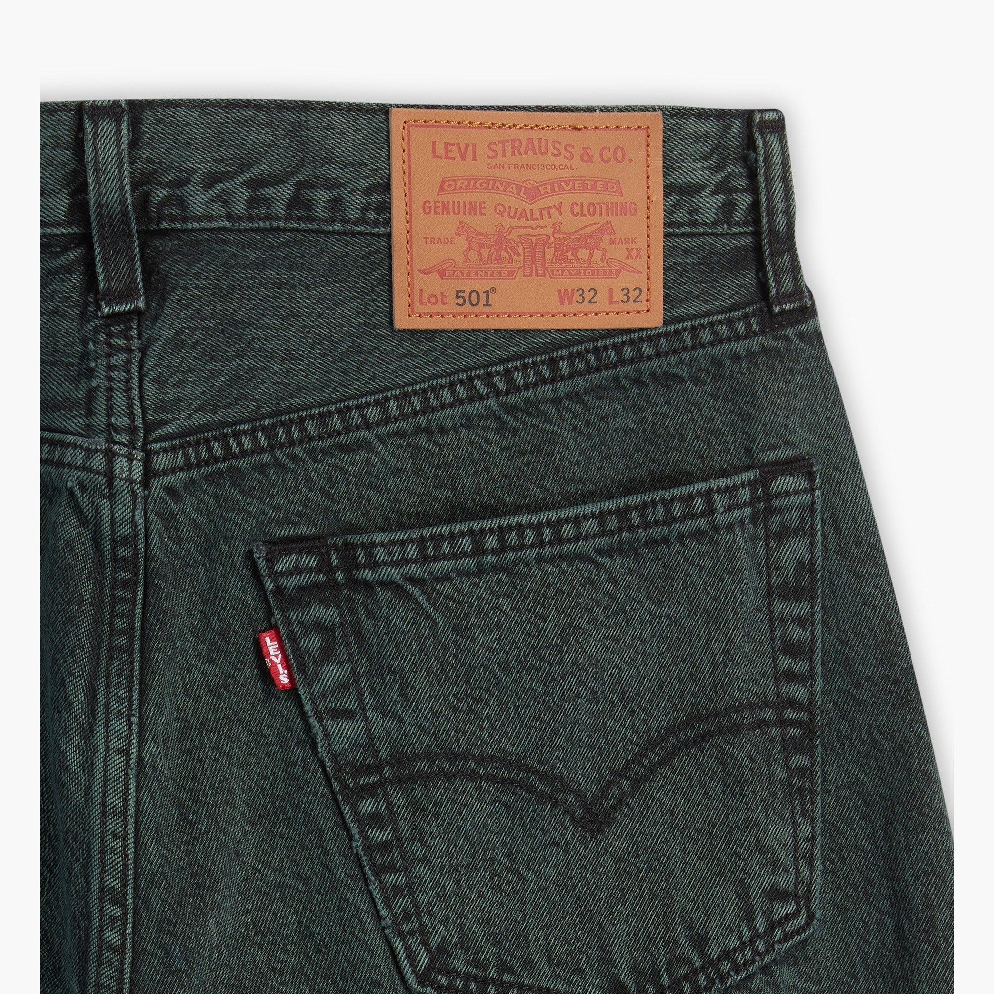Levi's® Men's 501® Original Transitional Cotton Jeans - 图片 9