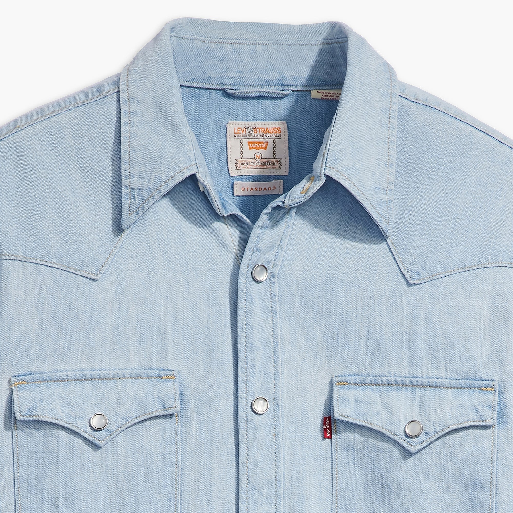 Levi's® Men's Barstow Standard Fit Western Shirt - 图片 6