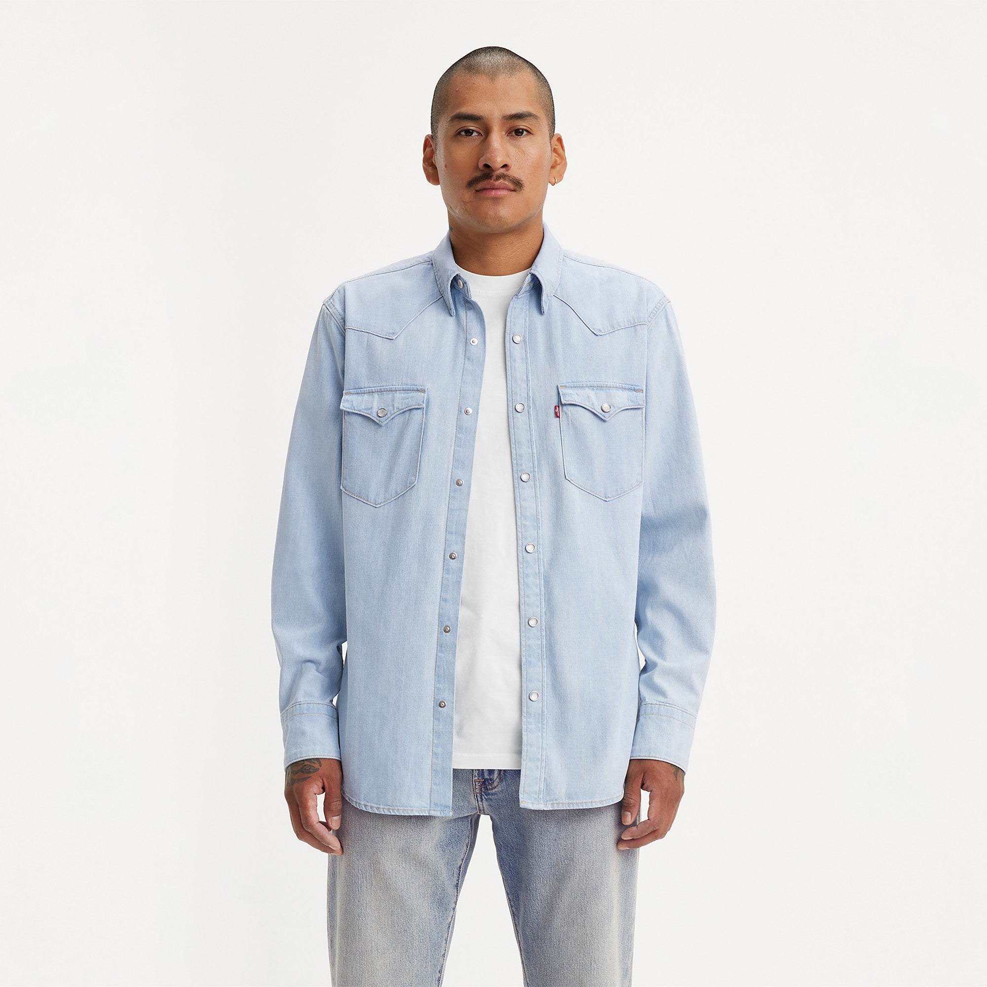Levi's® Men's Barstow Standard Fit Western Shirt - 图片 3