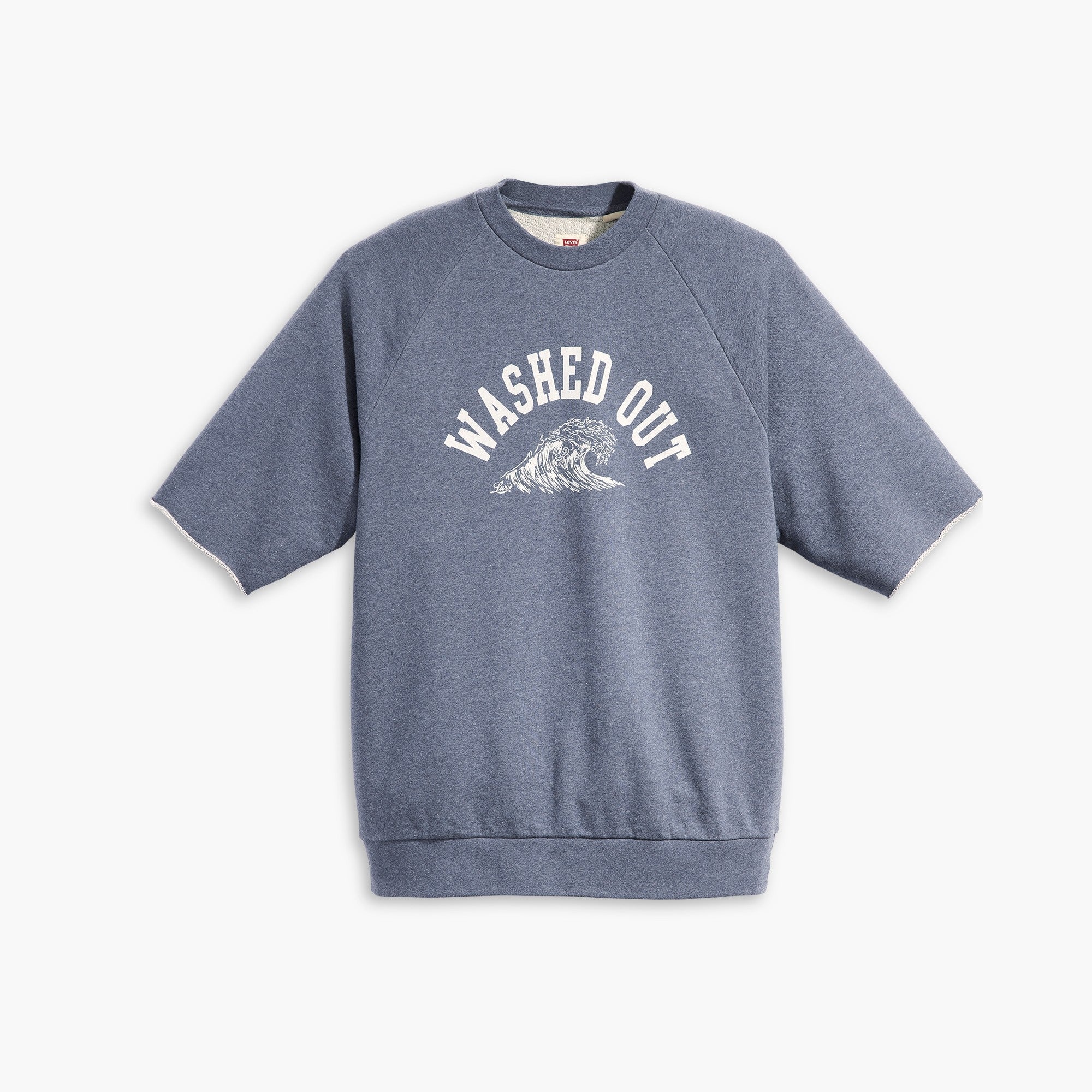Levi's? Men's Cut-Off Raglan Crewneck Sweatshirt - 图片 5