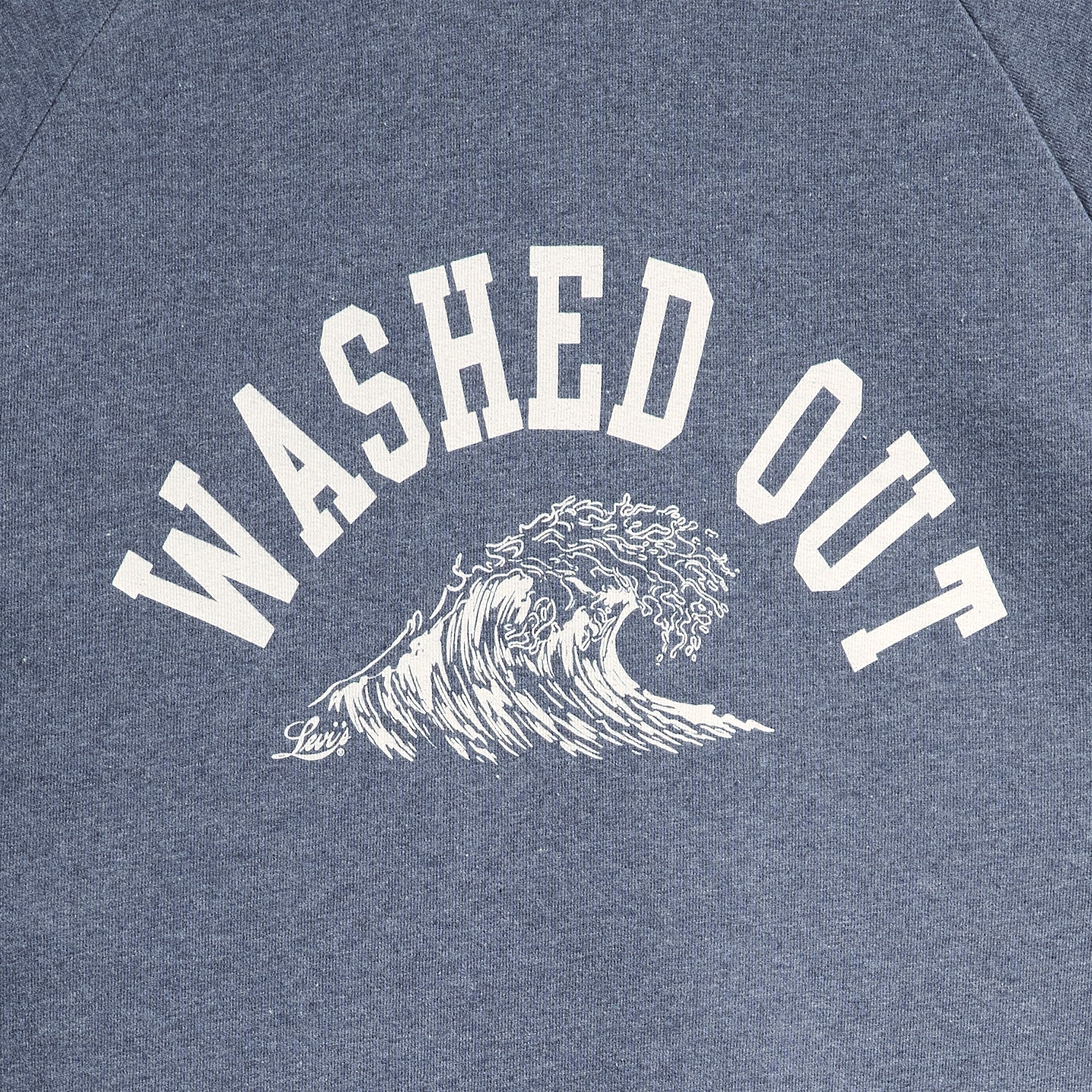 Levi's? Men's Cut-Off Raglan Crewneck Sweatshirt - 图片 6