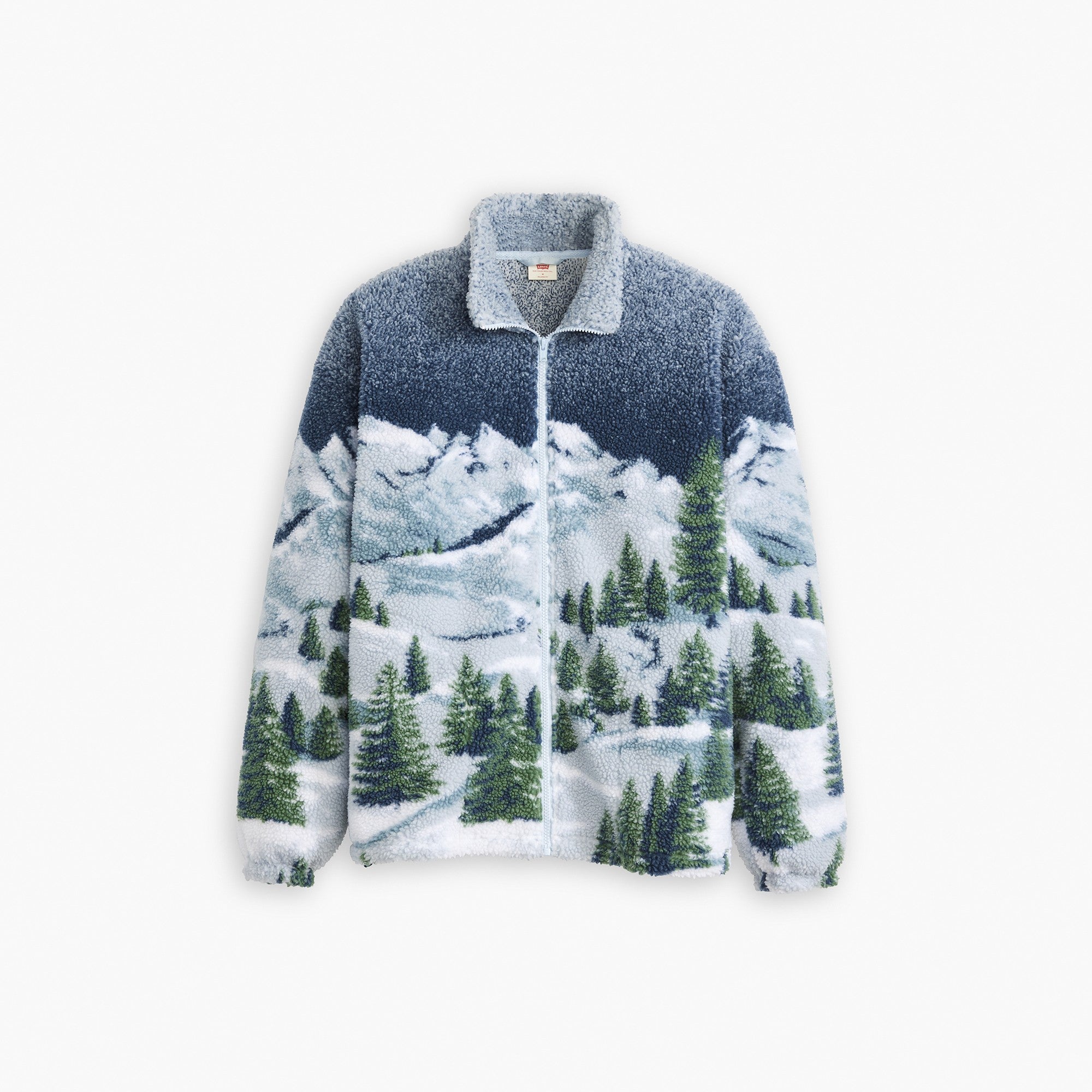 Levi's? Men's Jacquard Sherpa Full Zip Sweater - 图片 5