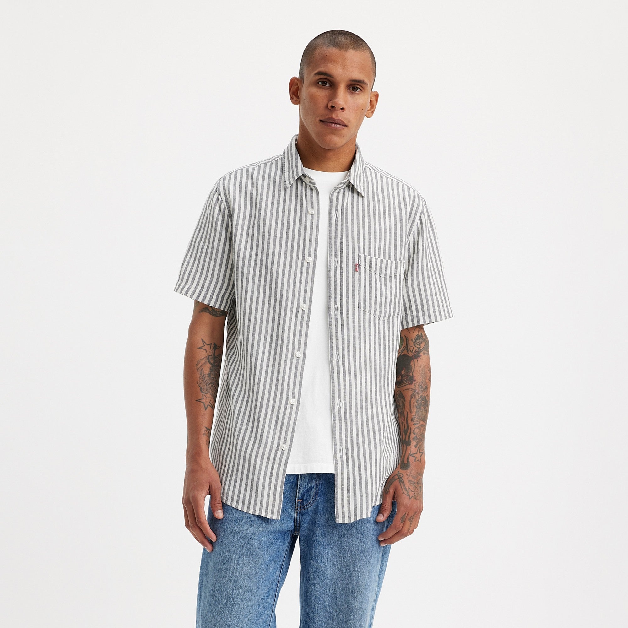Levi's® Men's Short-Sleeve Sunset Pocket Shirt - 图片 3