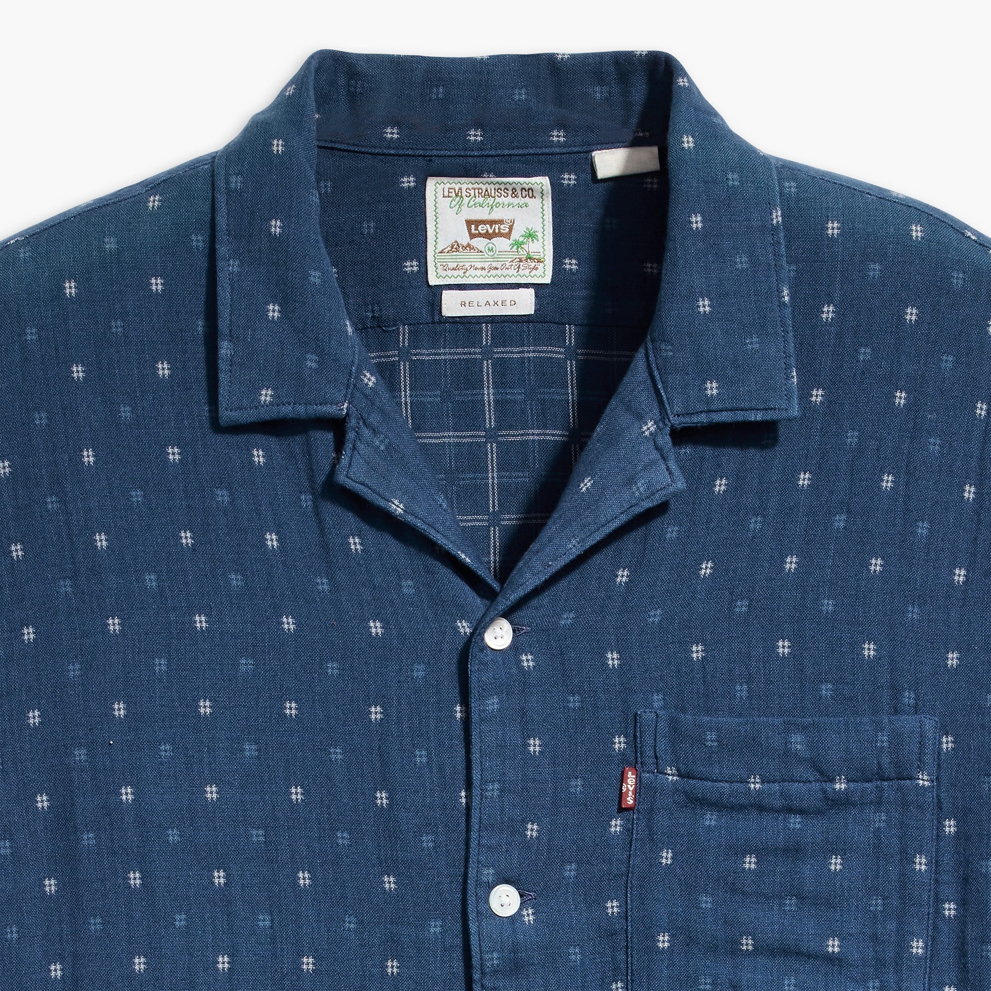 Levi's® Men's Sunset Camp Shirt - 图片 6