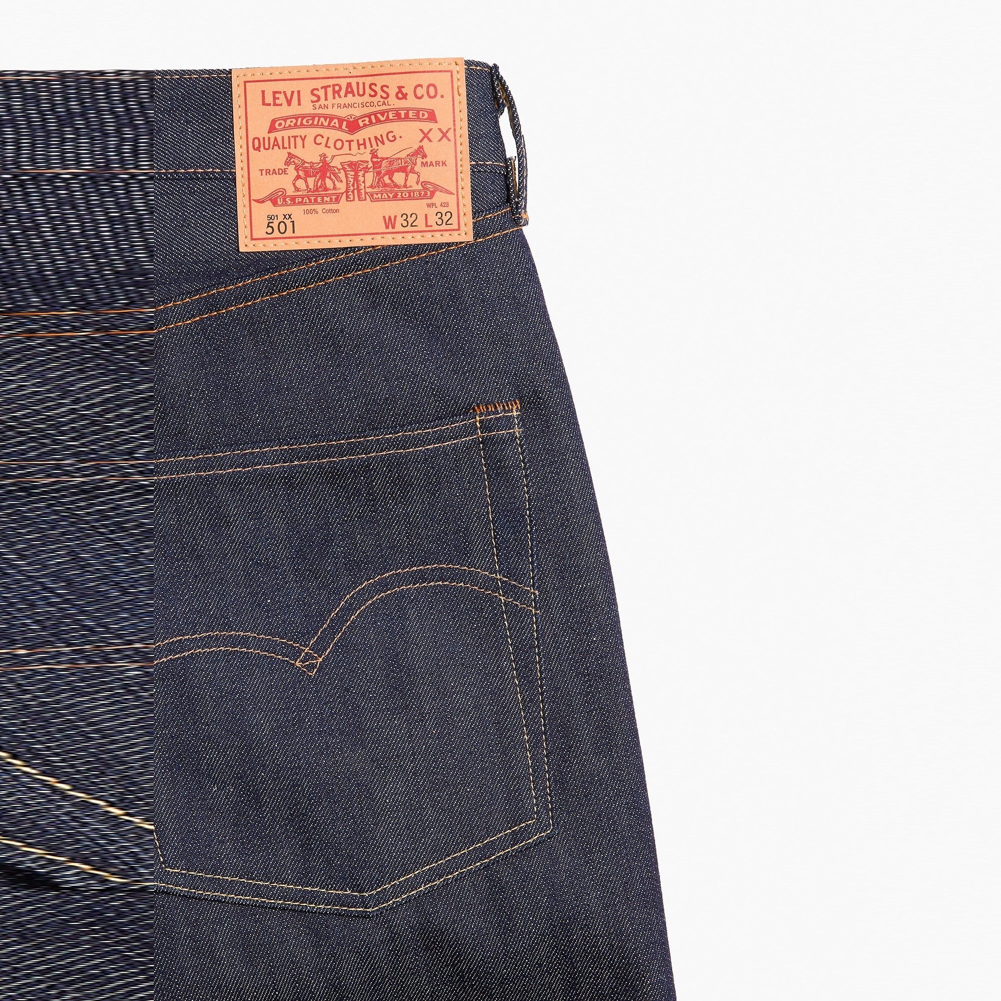 Levi's® Vintage Clothing Men's 1966 501® Jeans - 图片 4