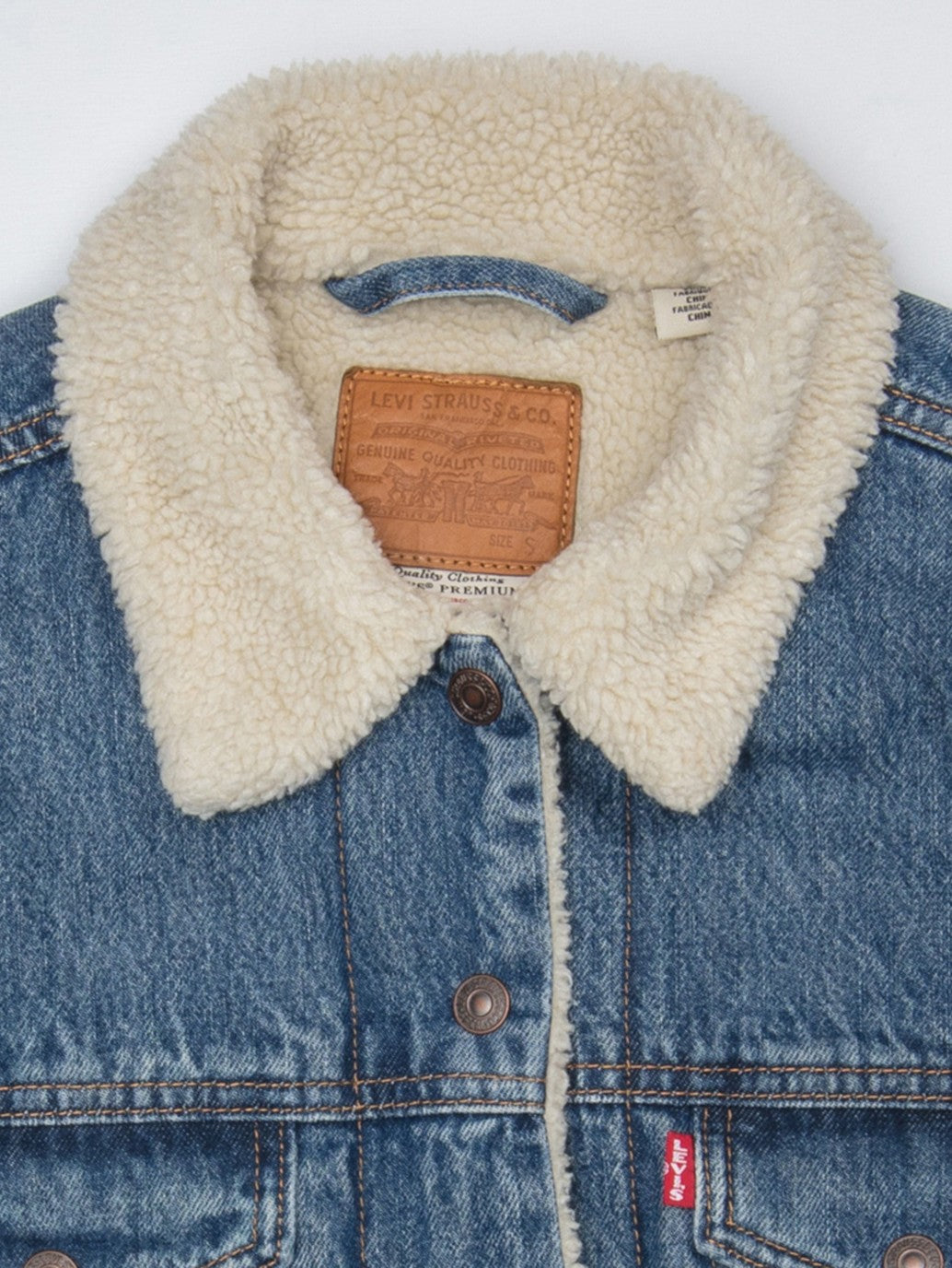 Levi's? Women's Sherpa Ex-Boyfriend Trucker Jacket - 图片 4