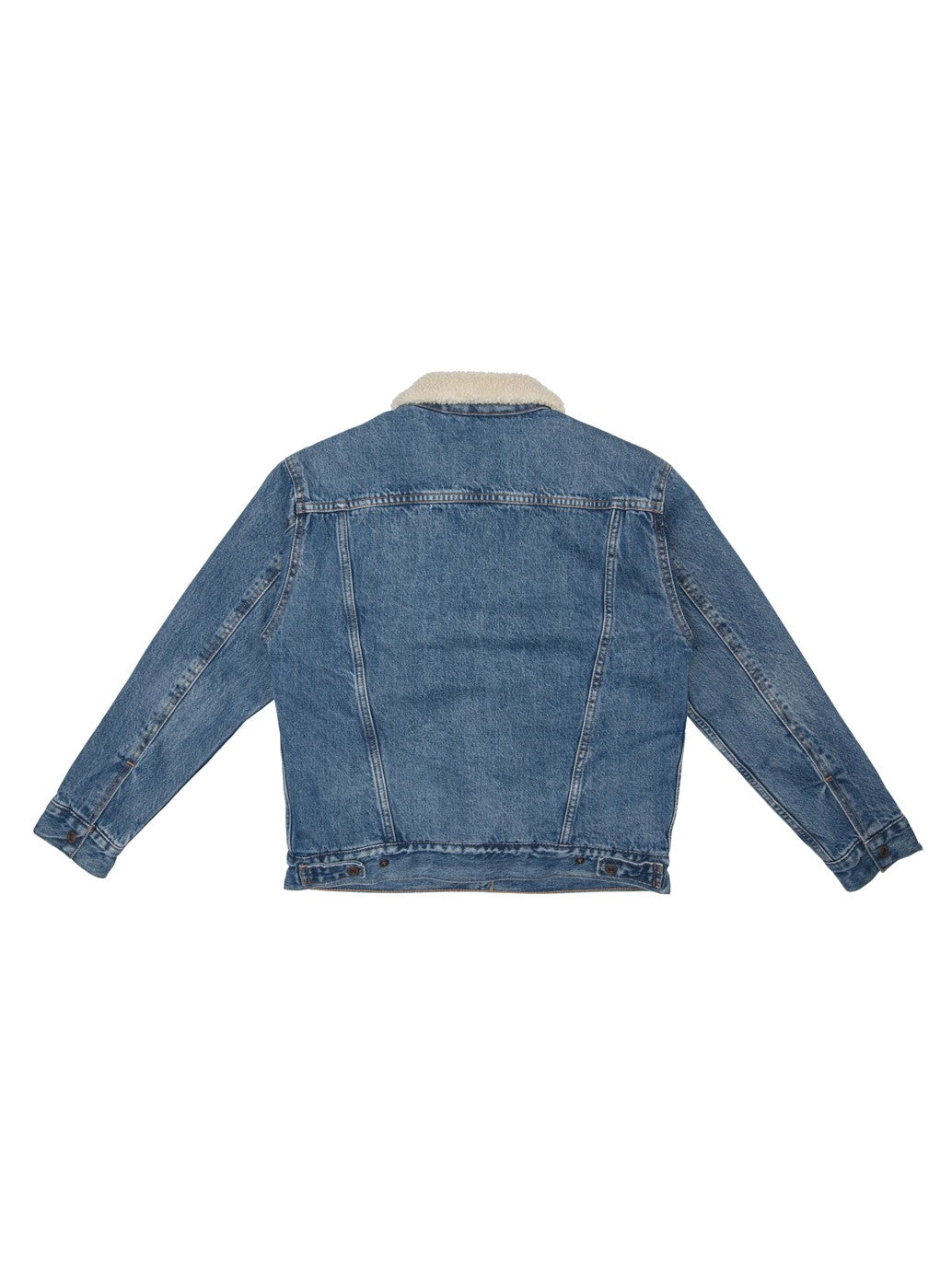 Levi's? Women's Sherpa Ex-Boyfriend Trucker Jacket - 图片 9