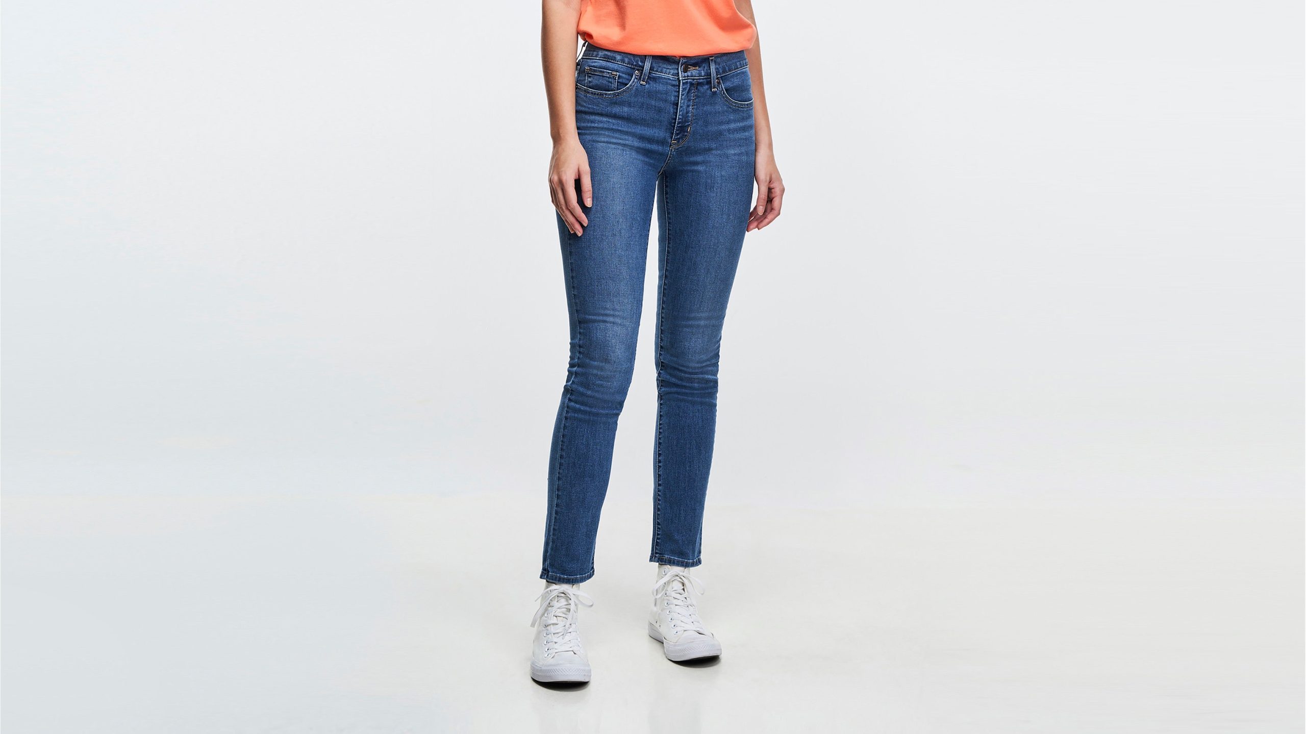 Levi's® Women's 312 Shaping Slim Jeans (Cool Collection) - 图片 4