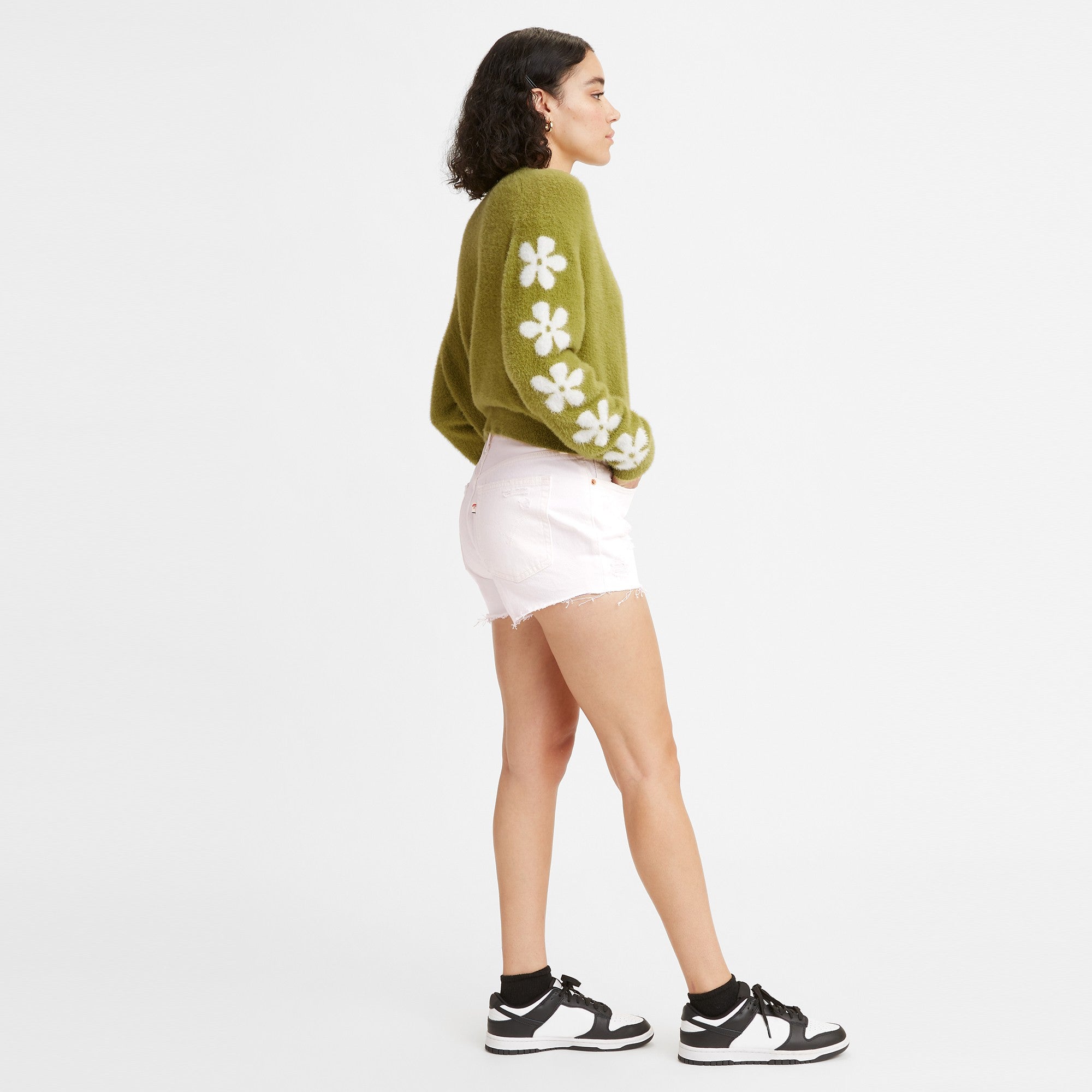 Levi's® Women's 501® Original High-Rise Jean Shorts - 图片 3