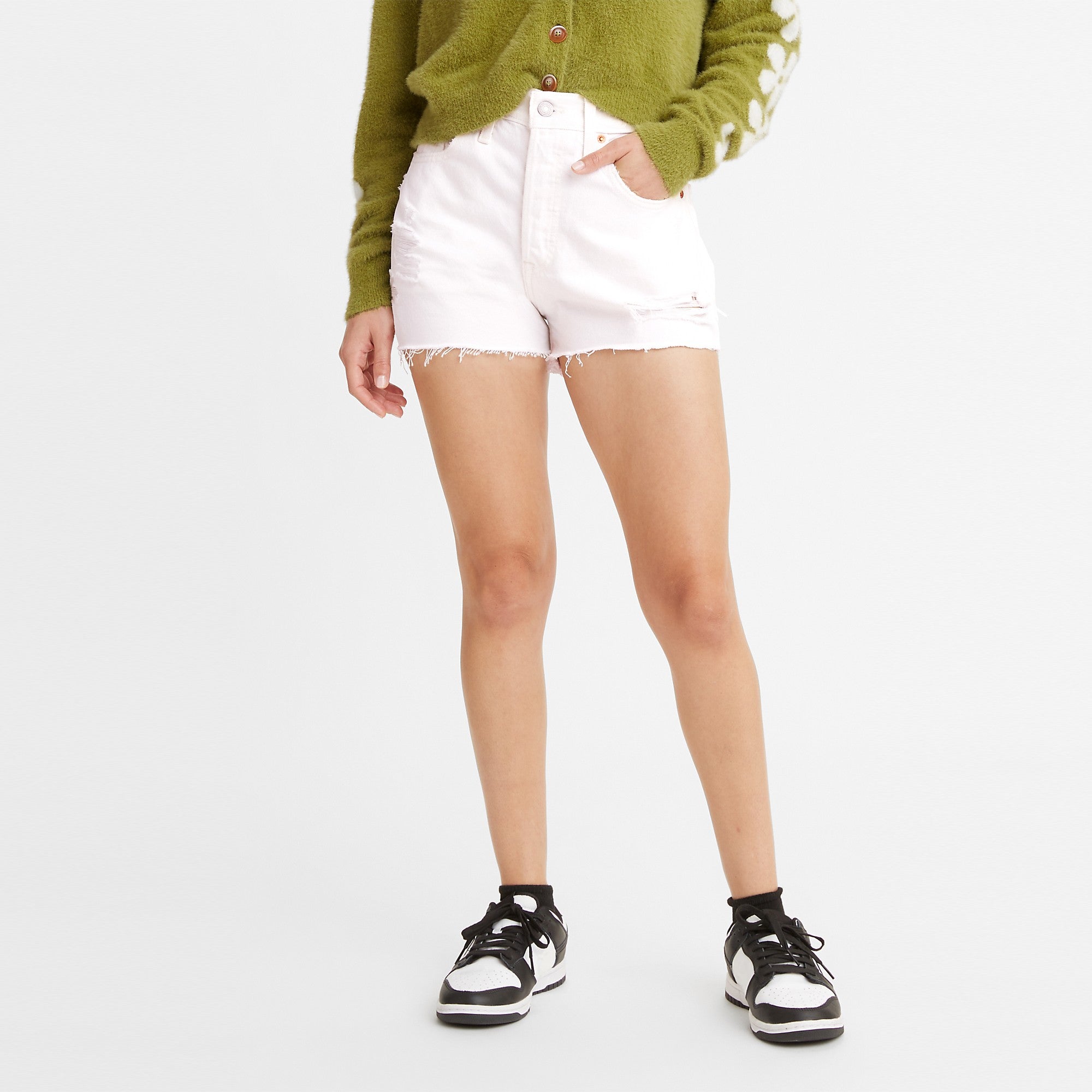 Levi's® Women's 501® Original High-Rise Jean Shorts - 图片 4