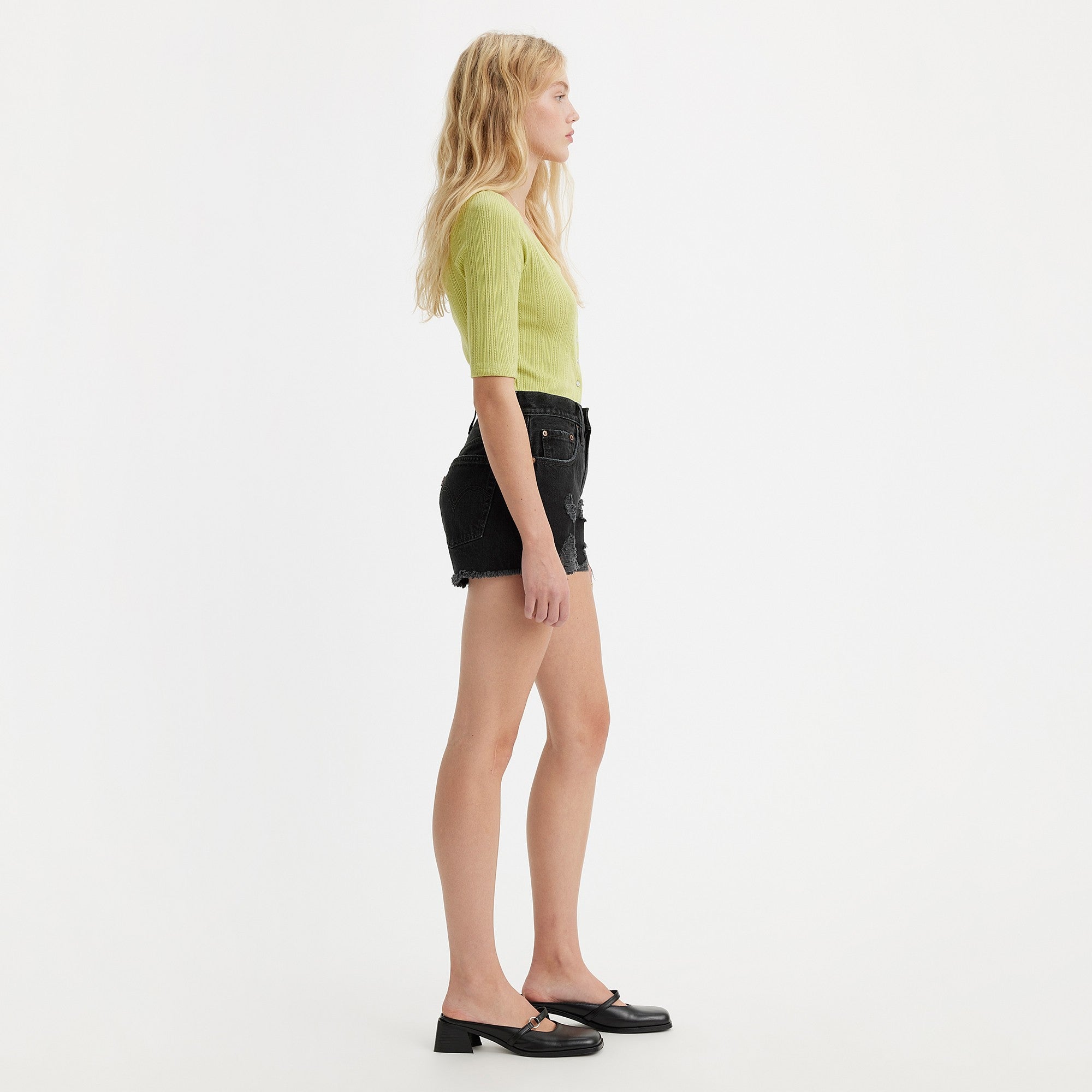 Levi's® Women's 501® Original High Rise Jean Shorts - 图片 4