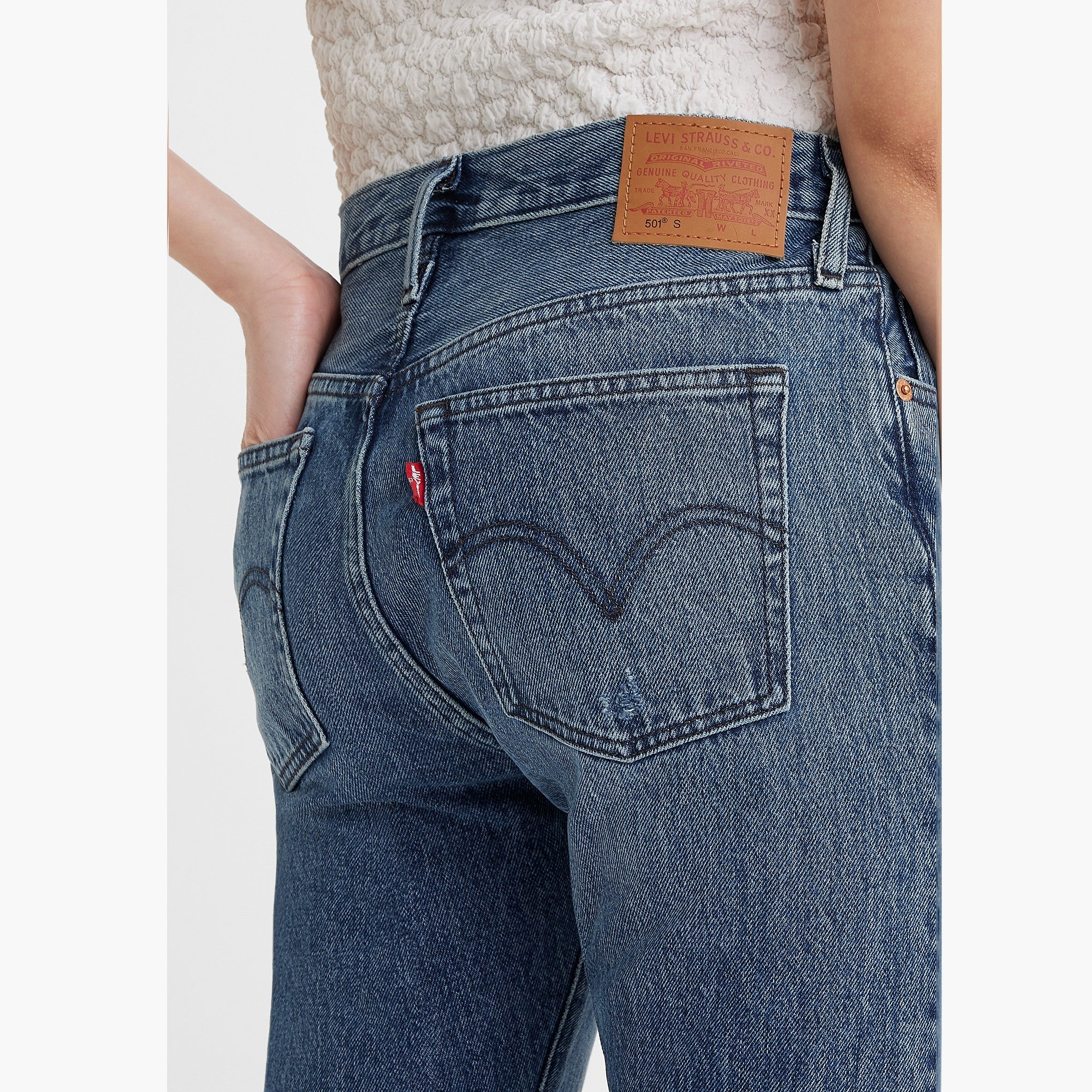Levi's® Women's 501® Skinny Jeans - 图片 6
