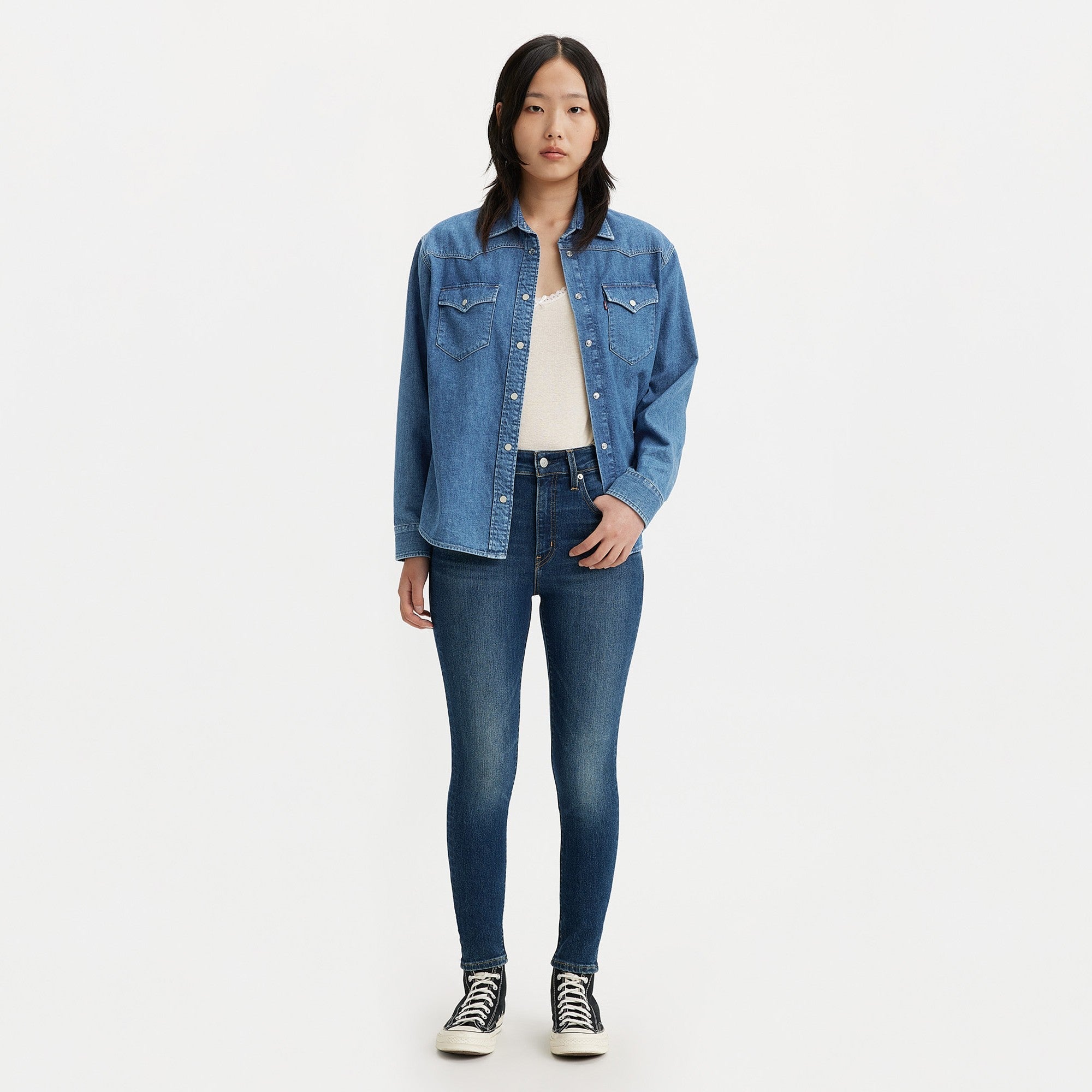 Levi's® Women's 721 High-Rise Skinny Jeans - 图片 5