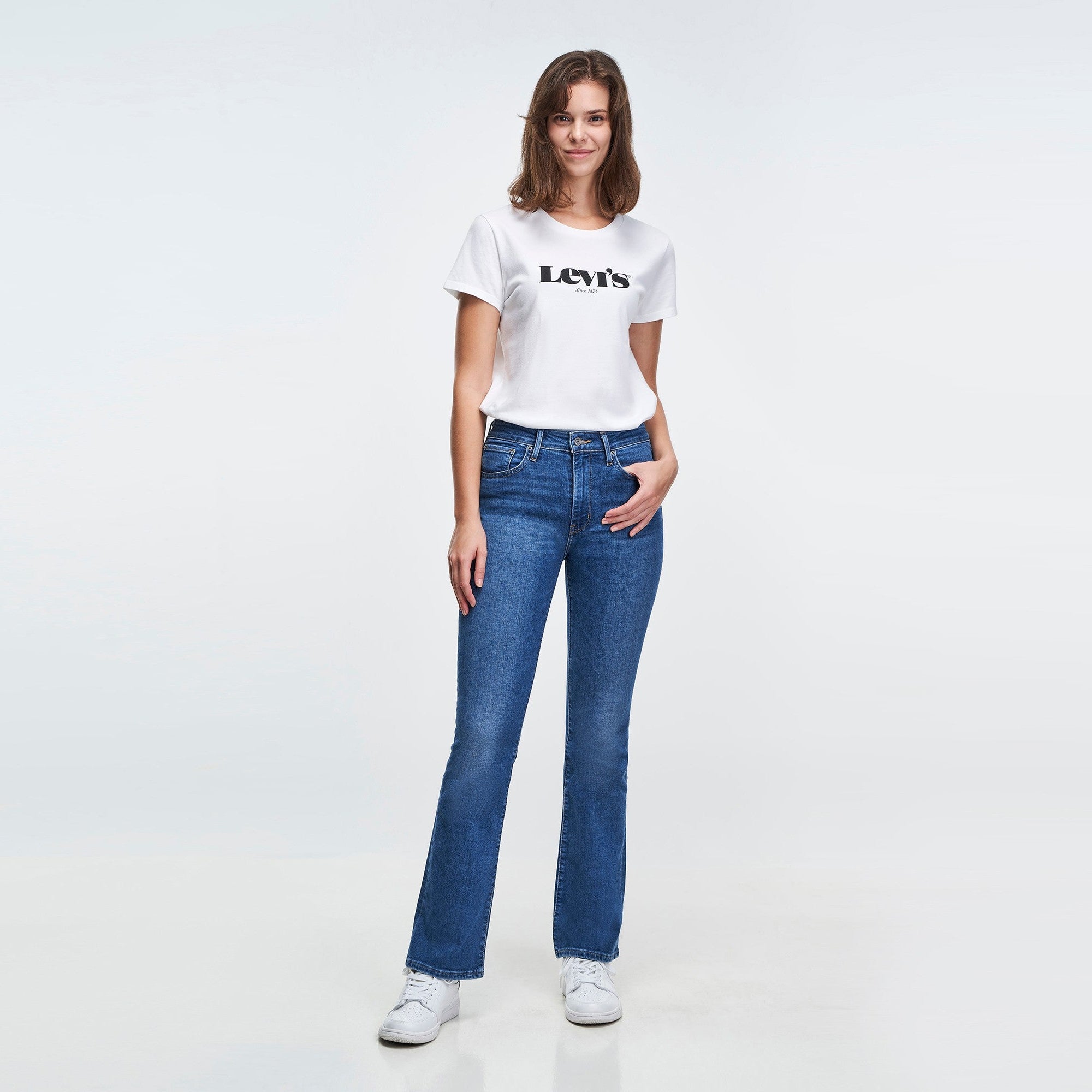 Levi's® Women's 725 High-Rise Bootcut Jeans - 图片 2