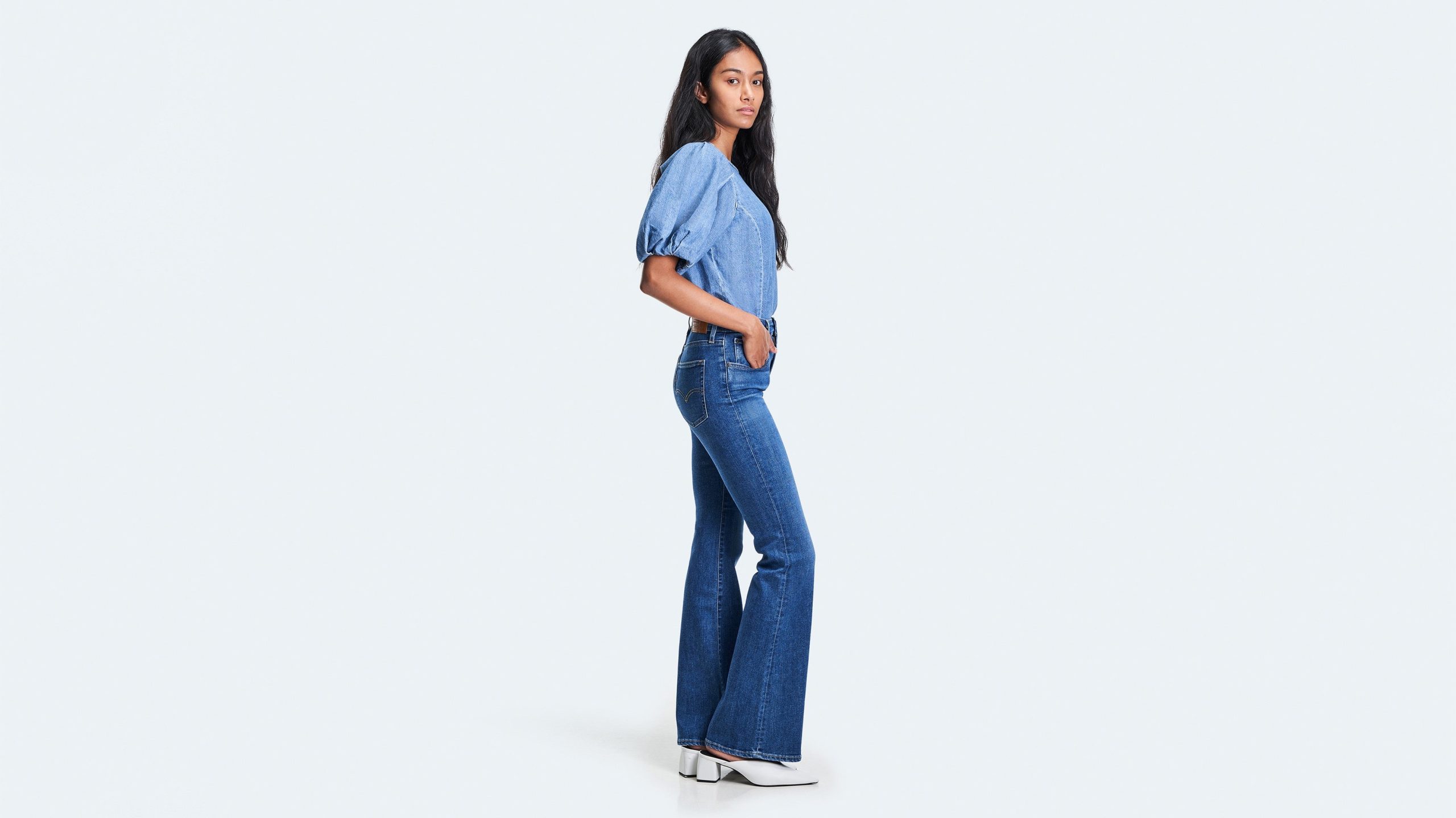 Levi's® Women's 726 High-Rise Flare Jeans - 图片 3