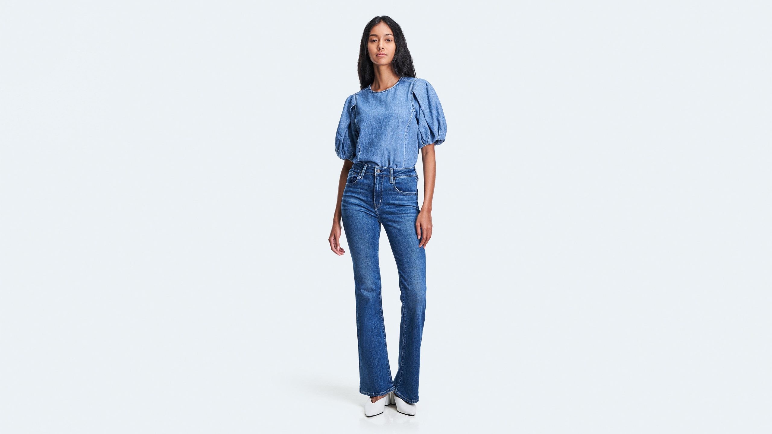 Levi's® Women's 726 High-Rise Flare Jeans - 图片 5
