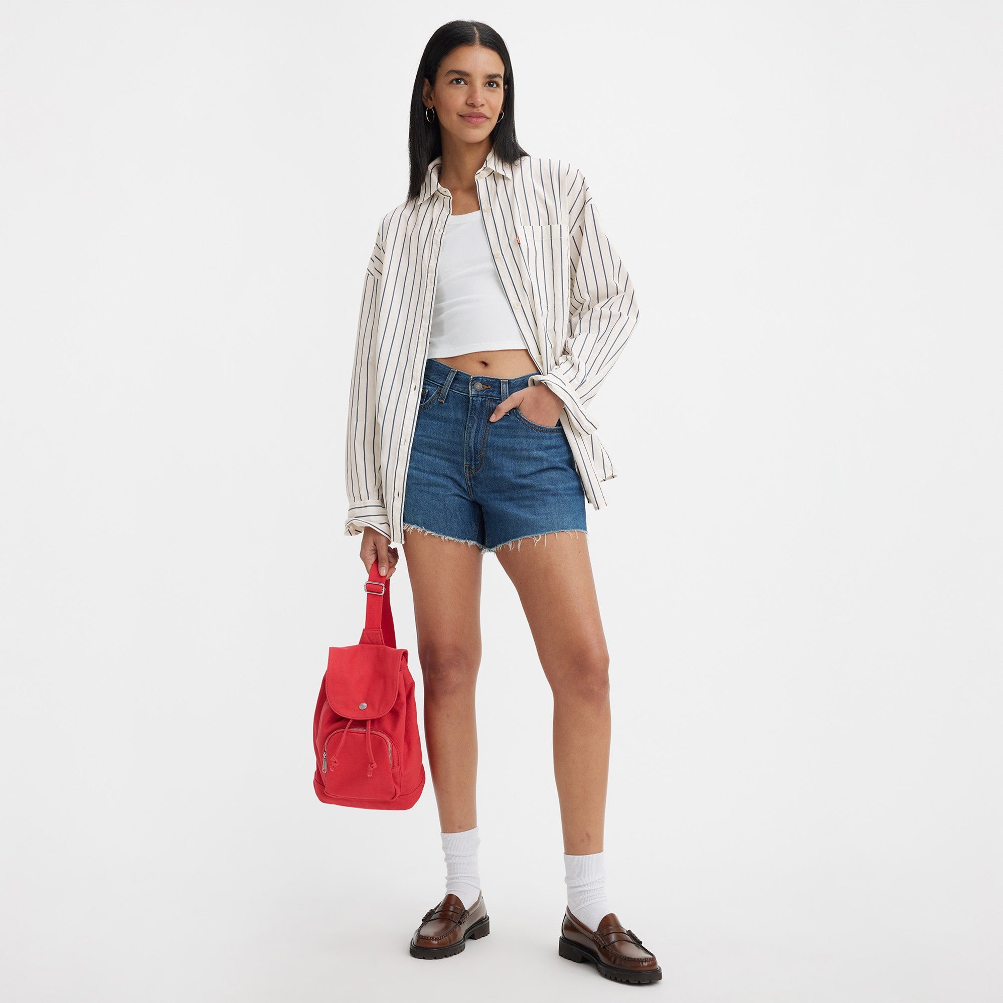 Levi's® Women's '80s Mom Shorts - 图片 2