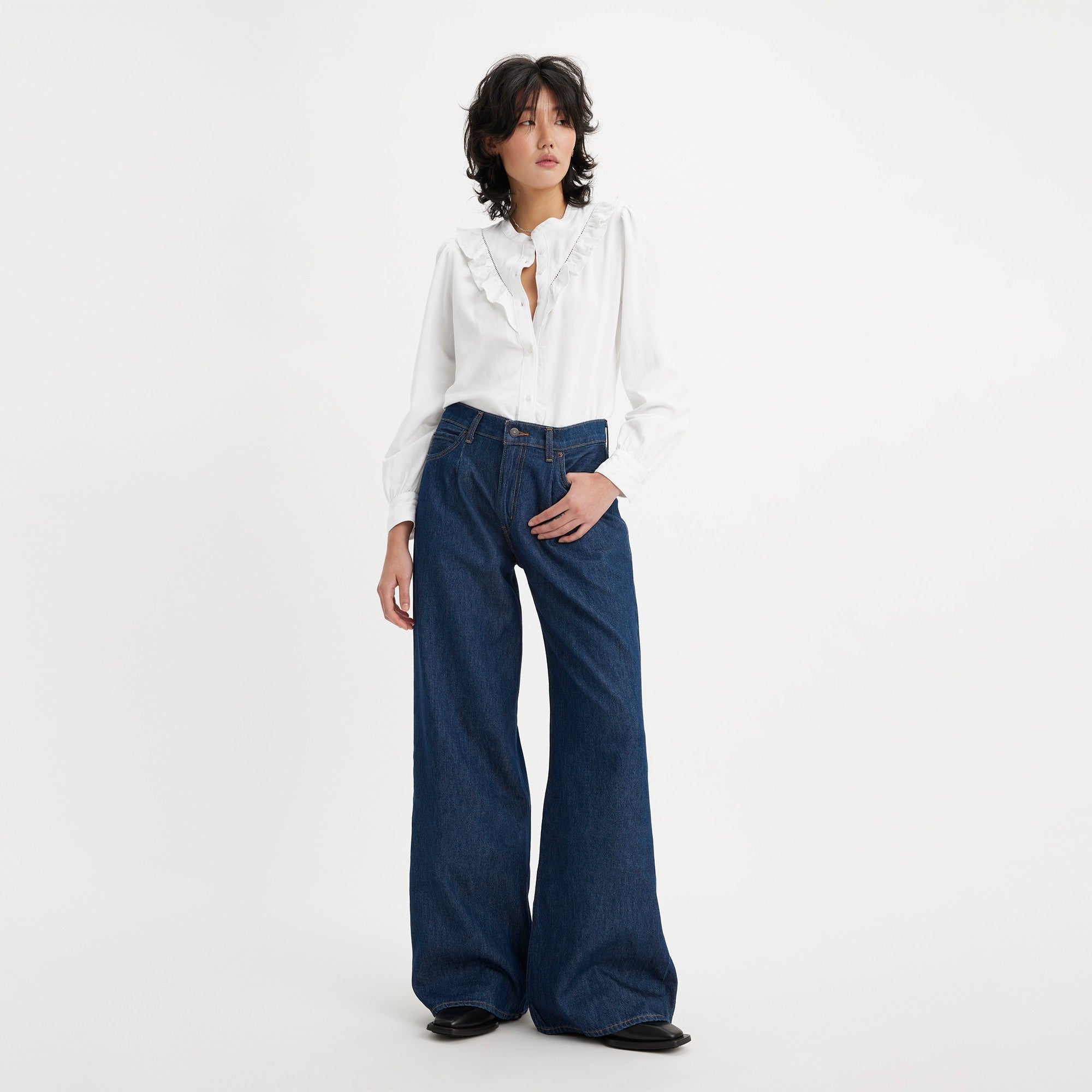 Levi's® Women's Baggy Dad Wide-Leg Jeans - 图片 3