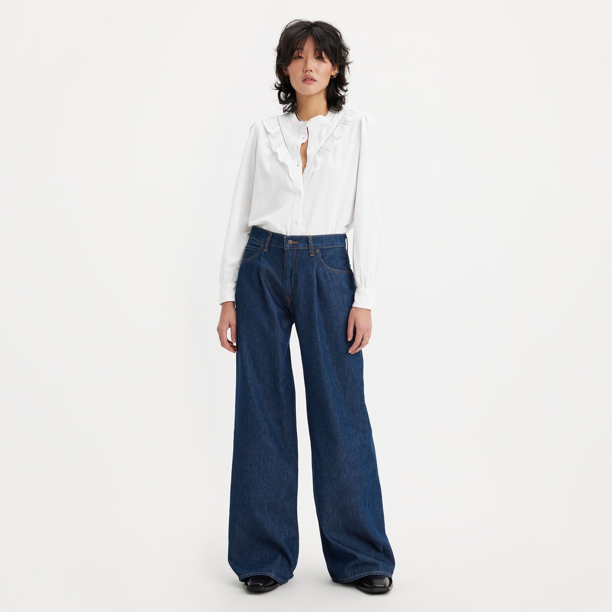 Levi's® Women's Baggy Dad Wide-Leg Jeans - 图片 2