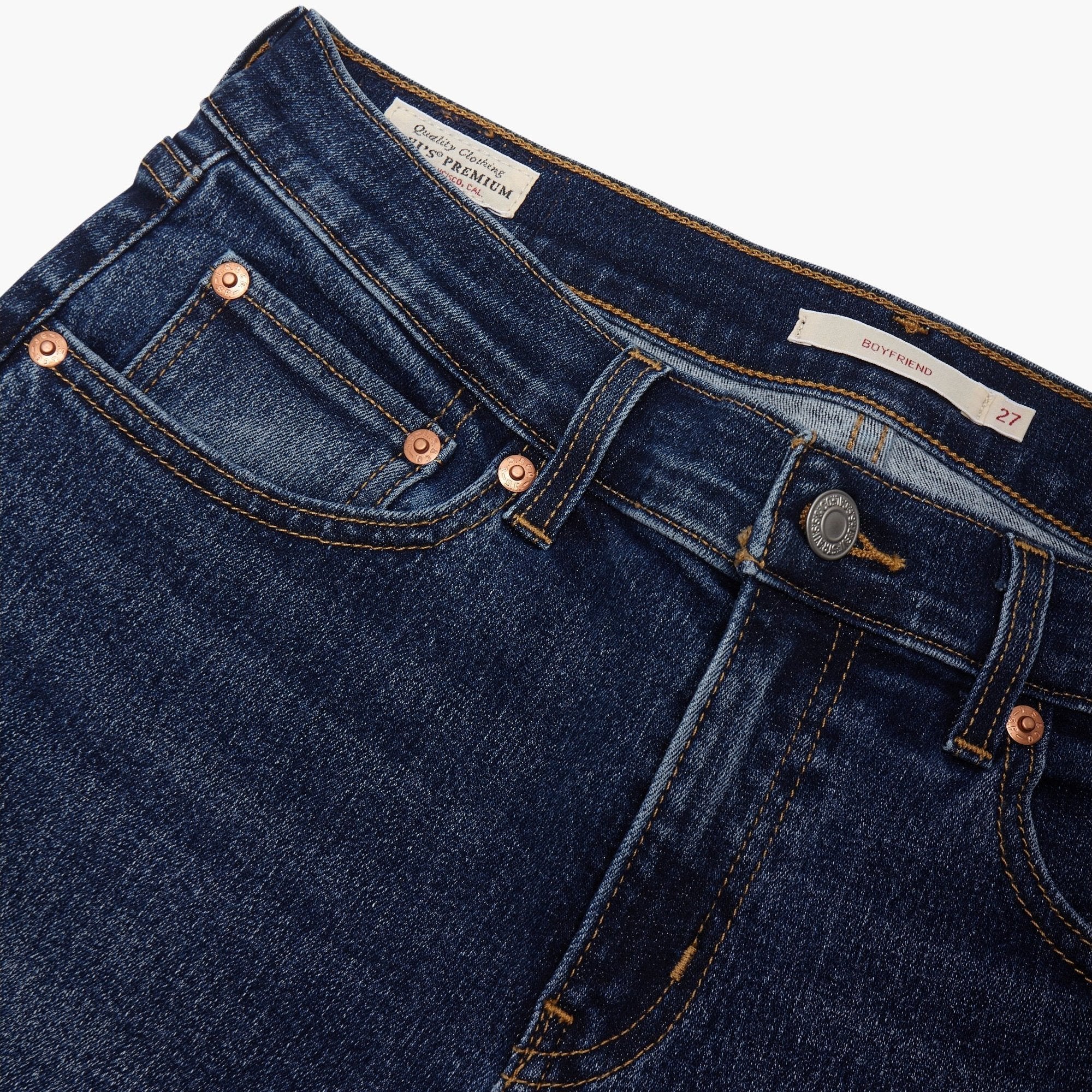 Levi's® Women's Boyfriend Mid Rise Jeans - 图片 7