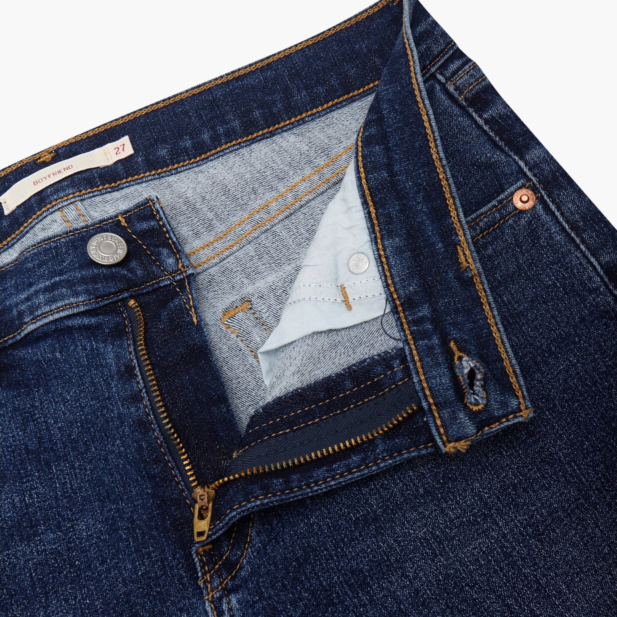 Levi's® Women's Boyfriend Mid Rise Jeans - 图片 8