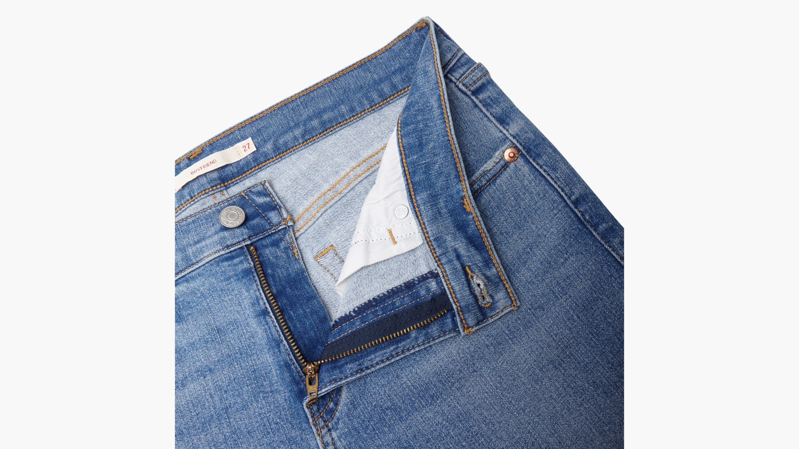 Levi's® Women's Boyfriend Mid Rise Jeans - 图片 7