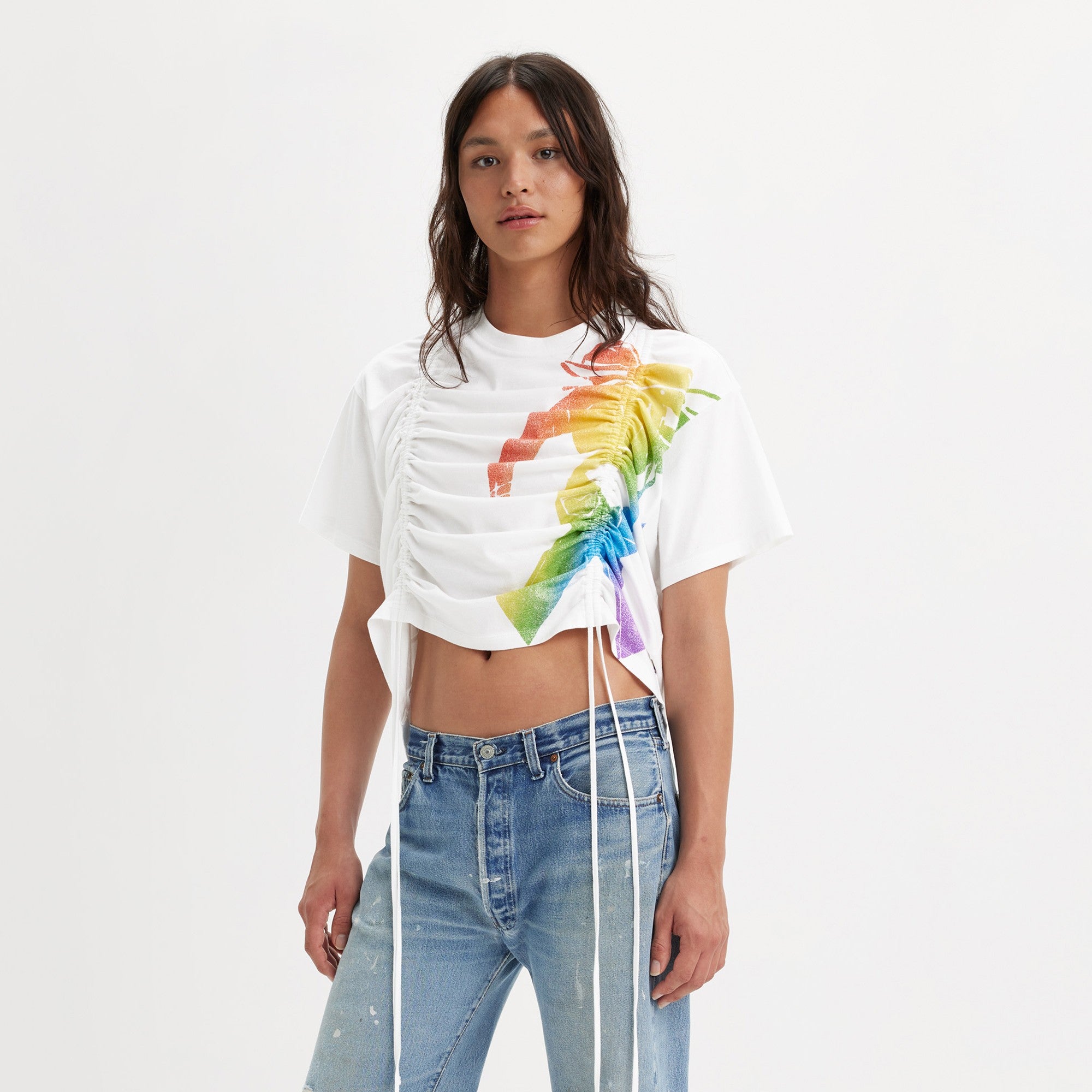 Levi's? Women's Cinched Short Stack T-Shirt - 图片 3