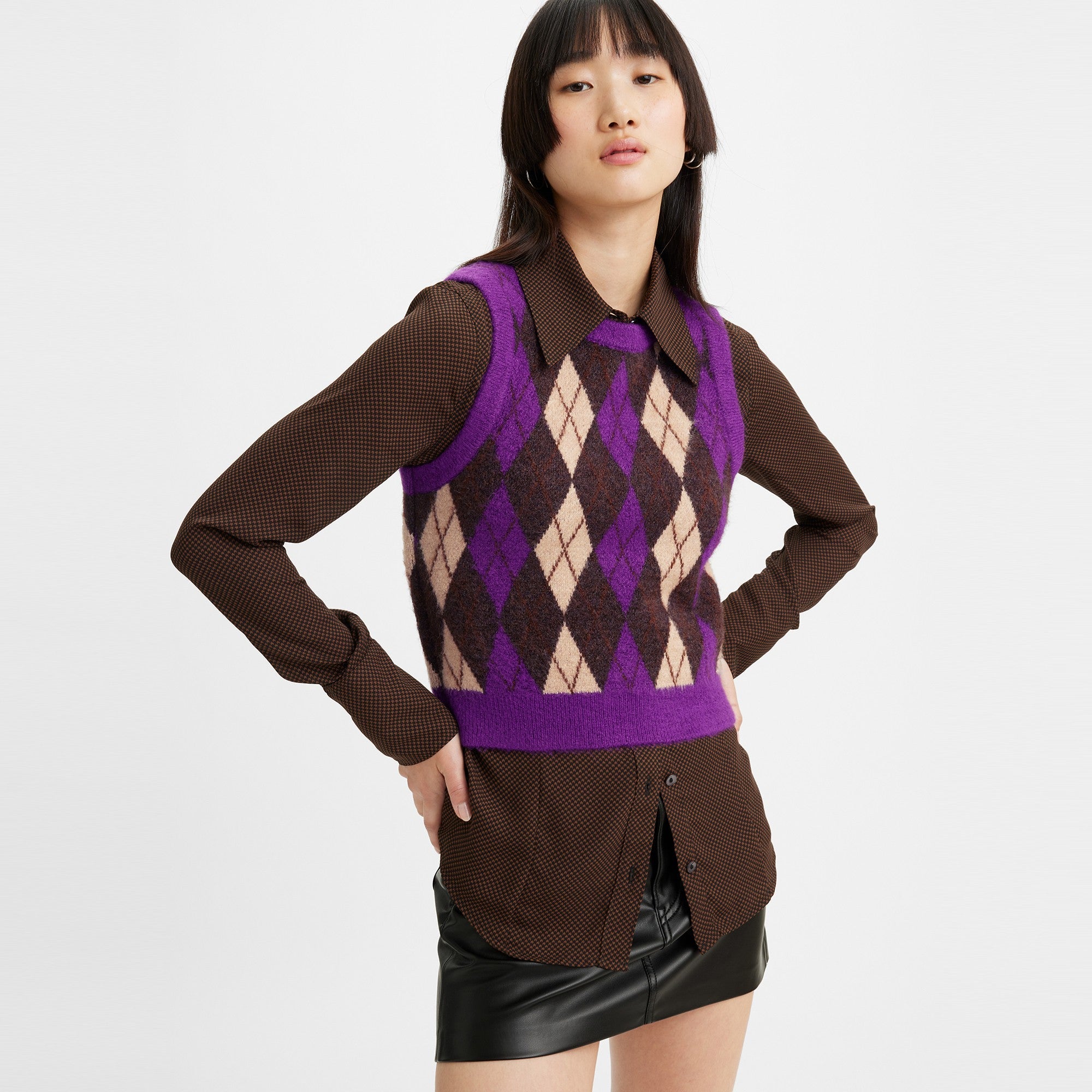 Levi's? Women's Deja Vu Sweater Vest - 图片 2